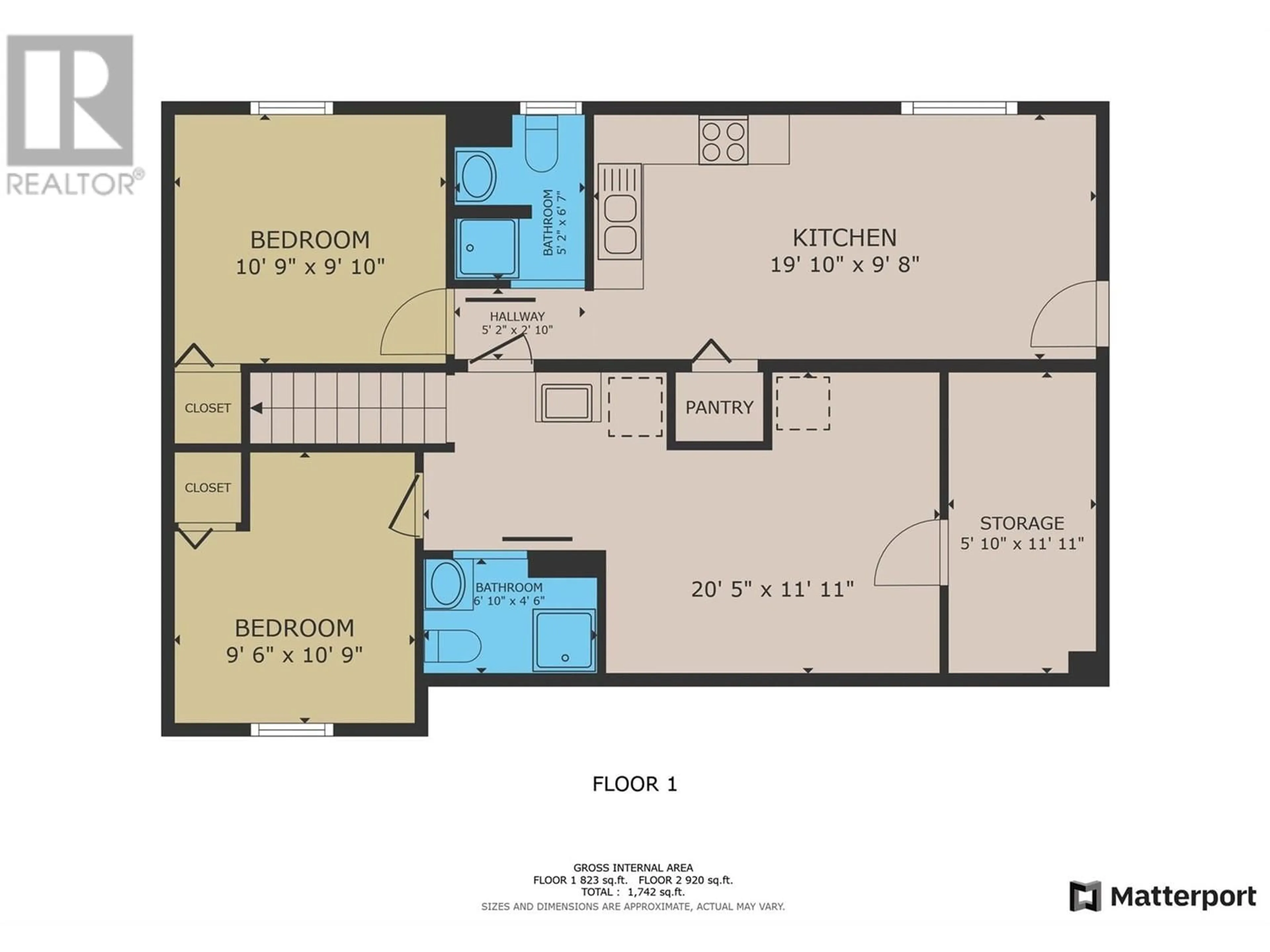 Floor plan for 1124 KOKANEE AVENUE, Nelson British Columbia V1L3P9