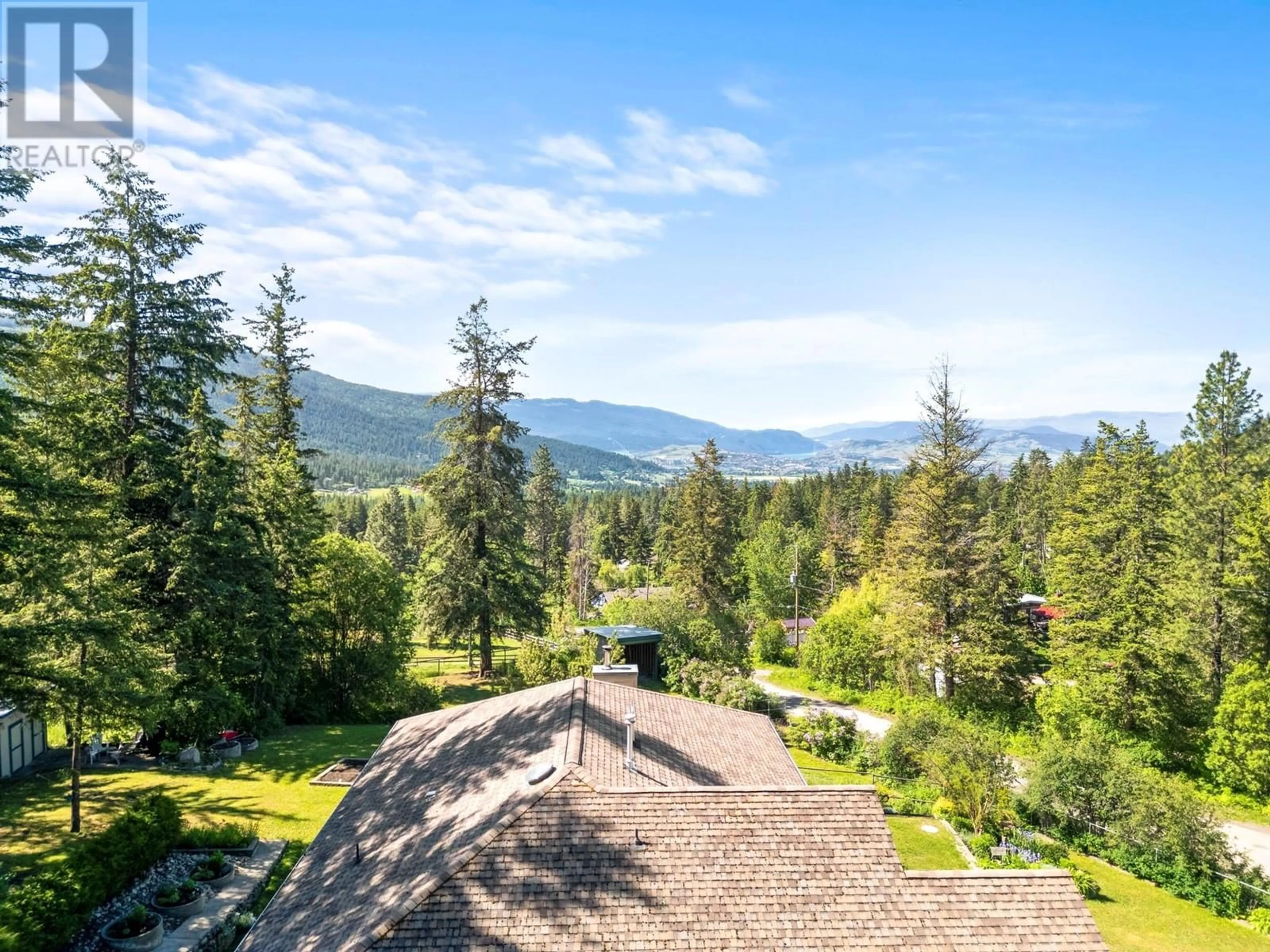Patio, mountain view for 7775 CHEW ROAD, Vernon British Columbia V1B3N6
