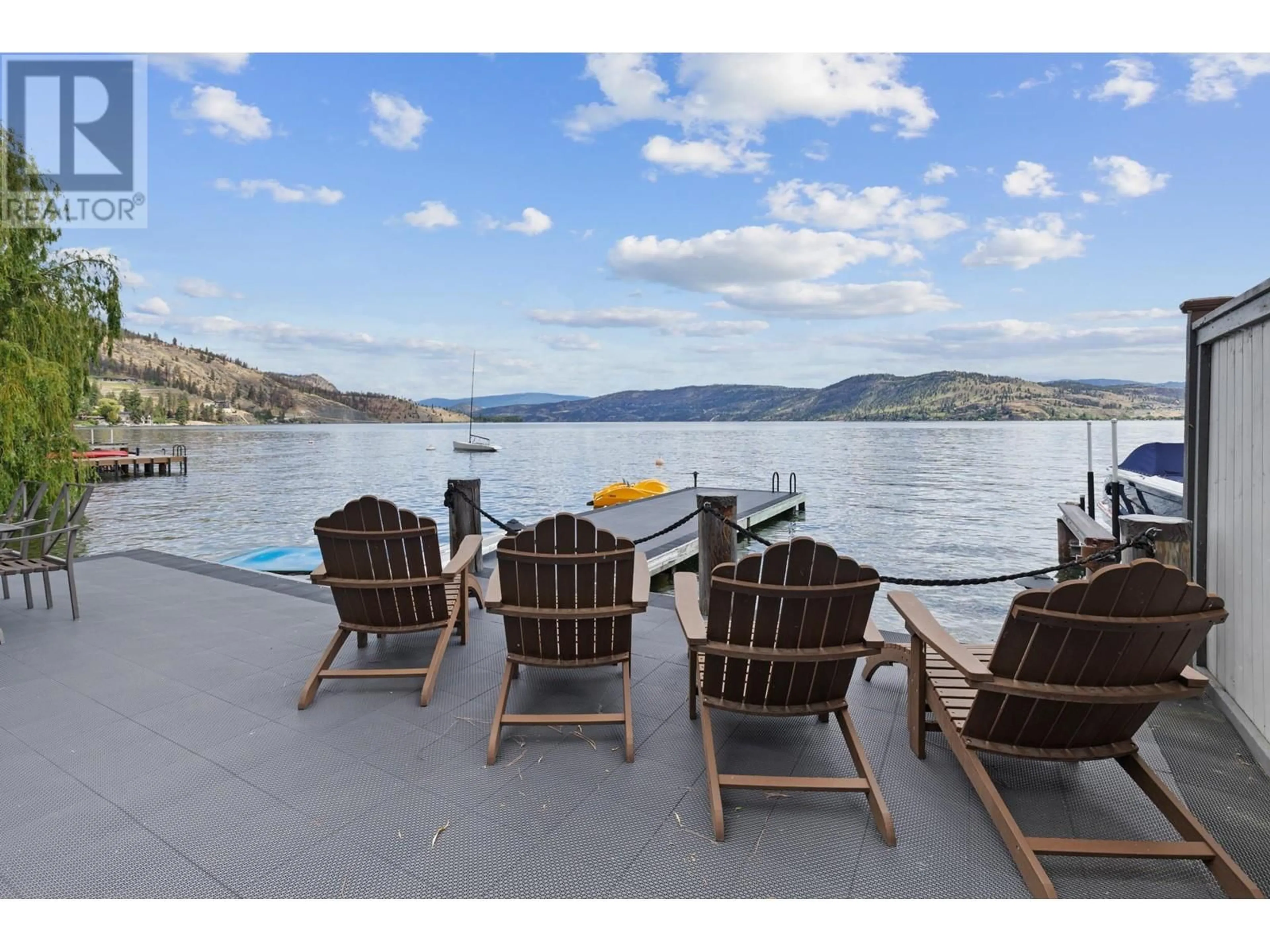 Patio, water/lake/river/ocean view for 7 - 901 WESTSIDE ROAD SOUTH, West Kelowna British Columbia V1Z3W9