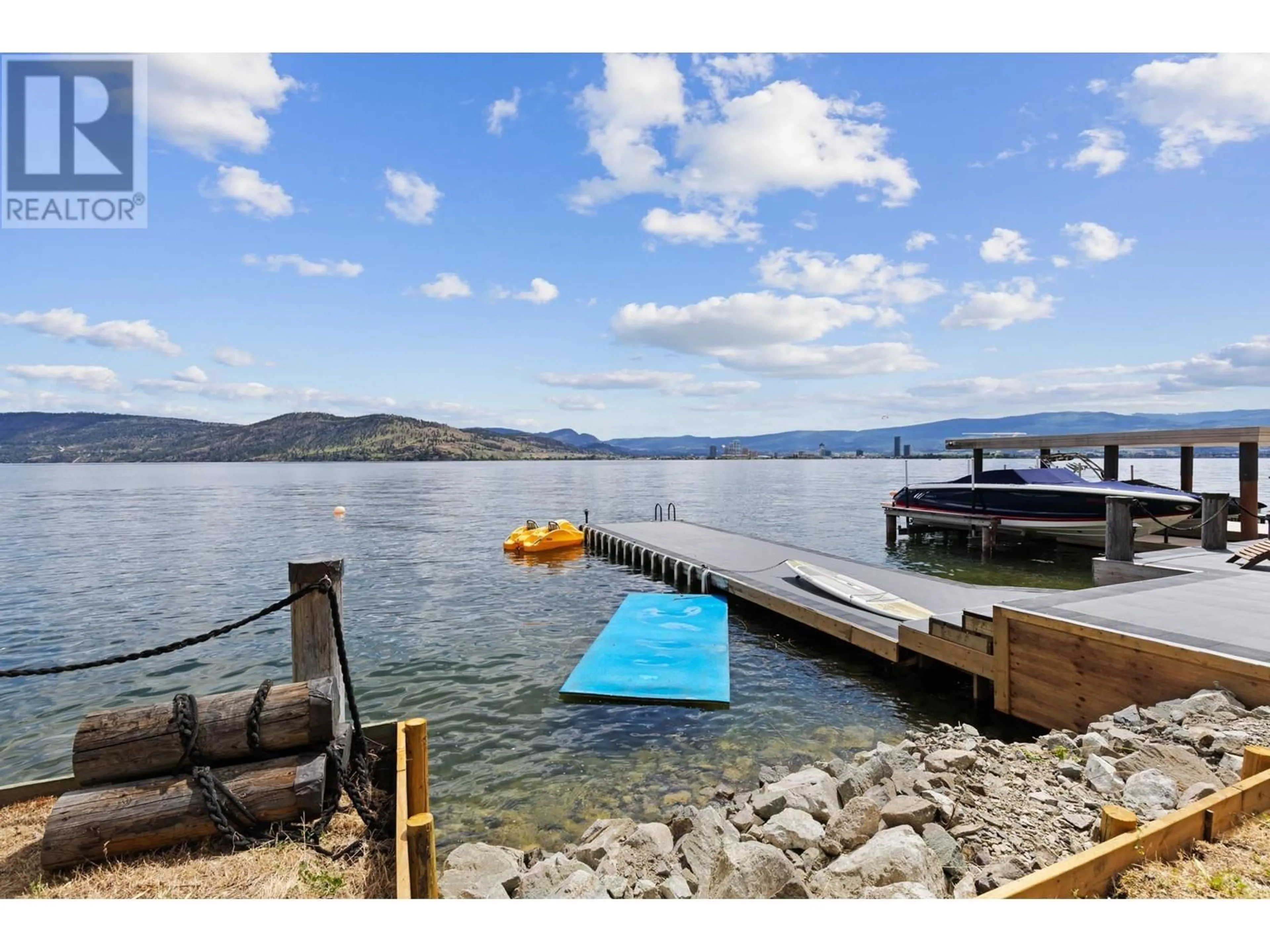 Patio, water/lake/river/ocean view for 7 - 901 WESTSIDE ROAD SOUTH, West Kelowna British Columbia V1Z3W9