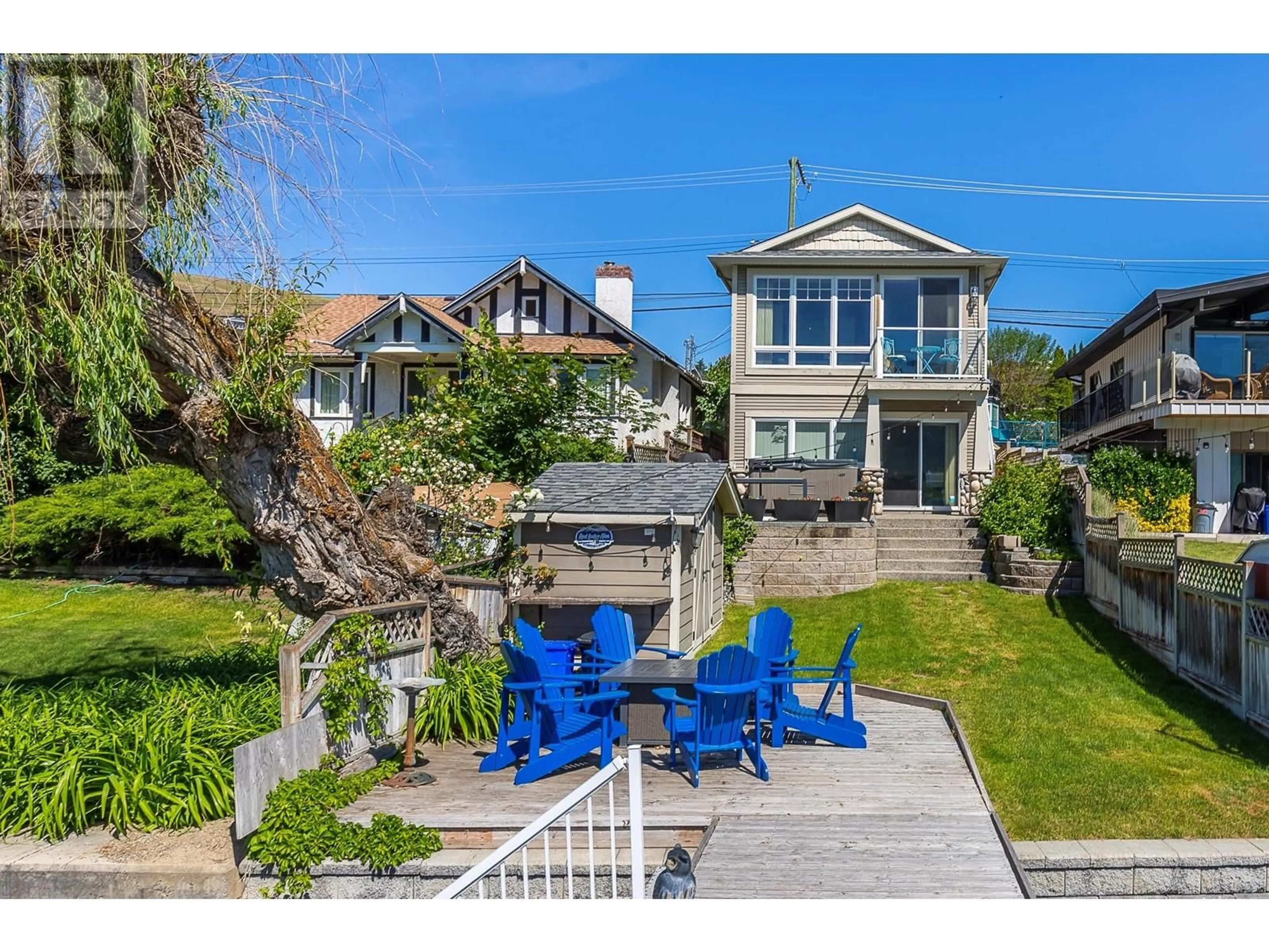 A pic from outside/outdoor area/front of a property/back of a property/a pic from drone, unknown for 13420 WESTKAL ROAD, Coldstream British Columbia V1B1Y4