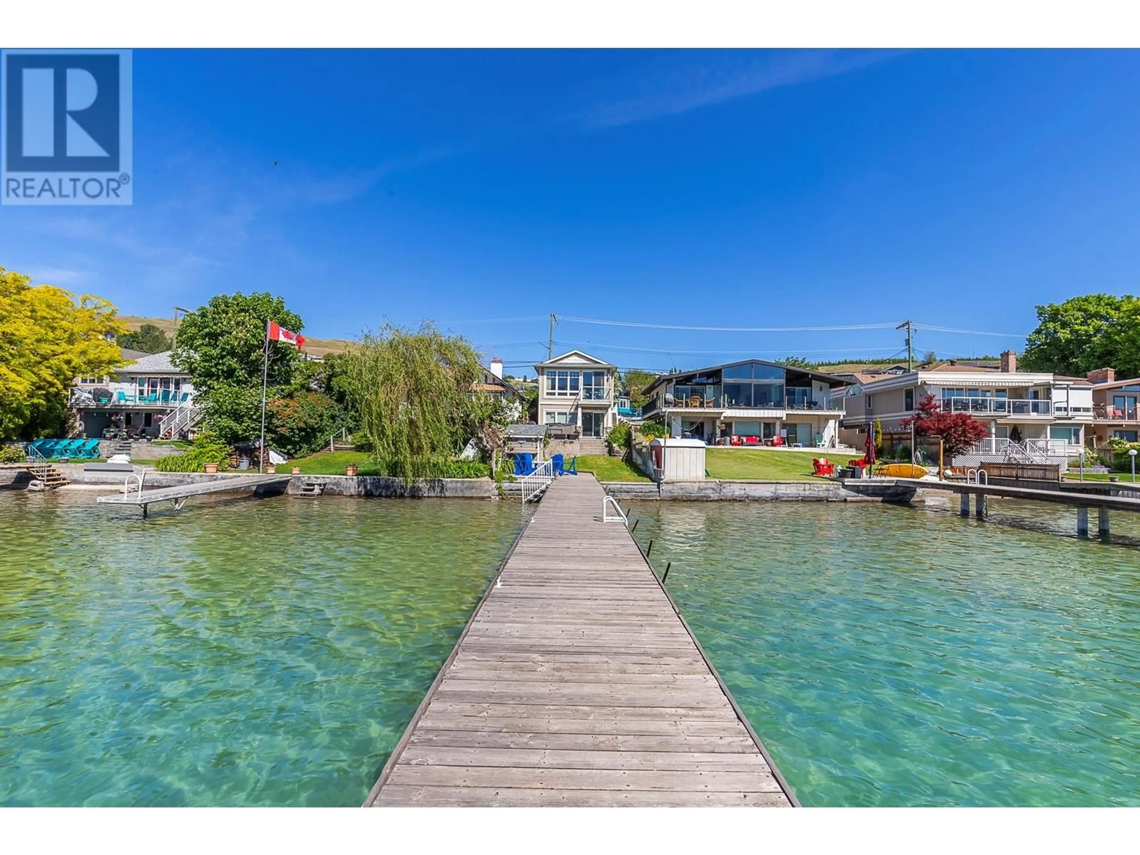 A pic from outside/outdoor area/front of a property/back of a property/a pic from drone, water/lake/river/ocean view for 13420 WESTKAL ROAD, Coldstream British Columbia V1B1Y4