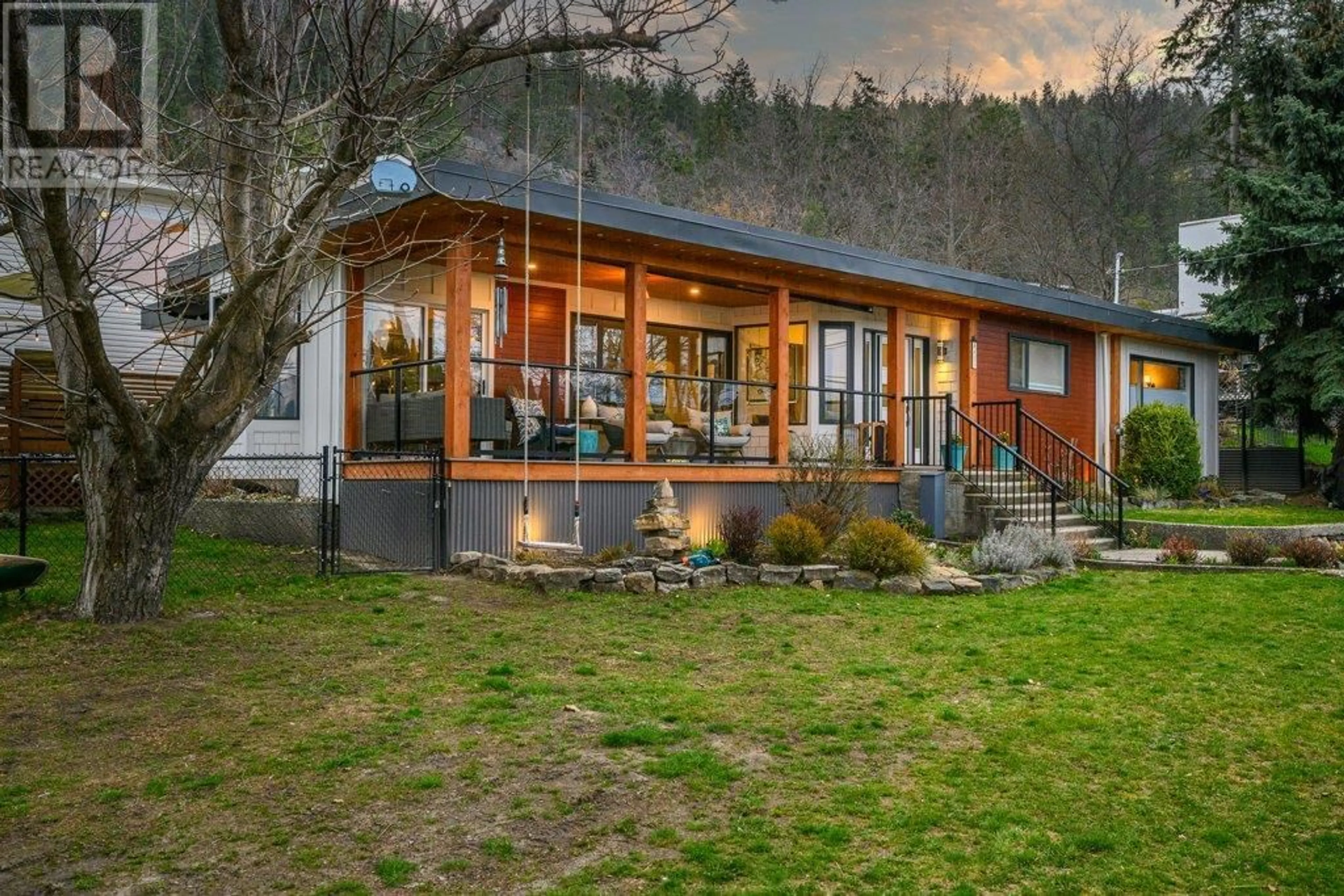 Patio, water/lake/river/ocean view for 8804 OKANAGAN LANDING ROAD, Vernon British Columbia V1H1J9