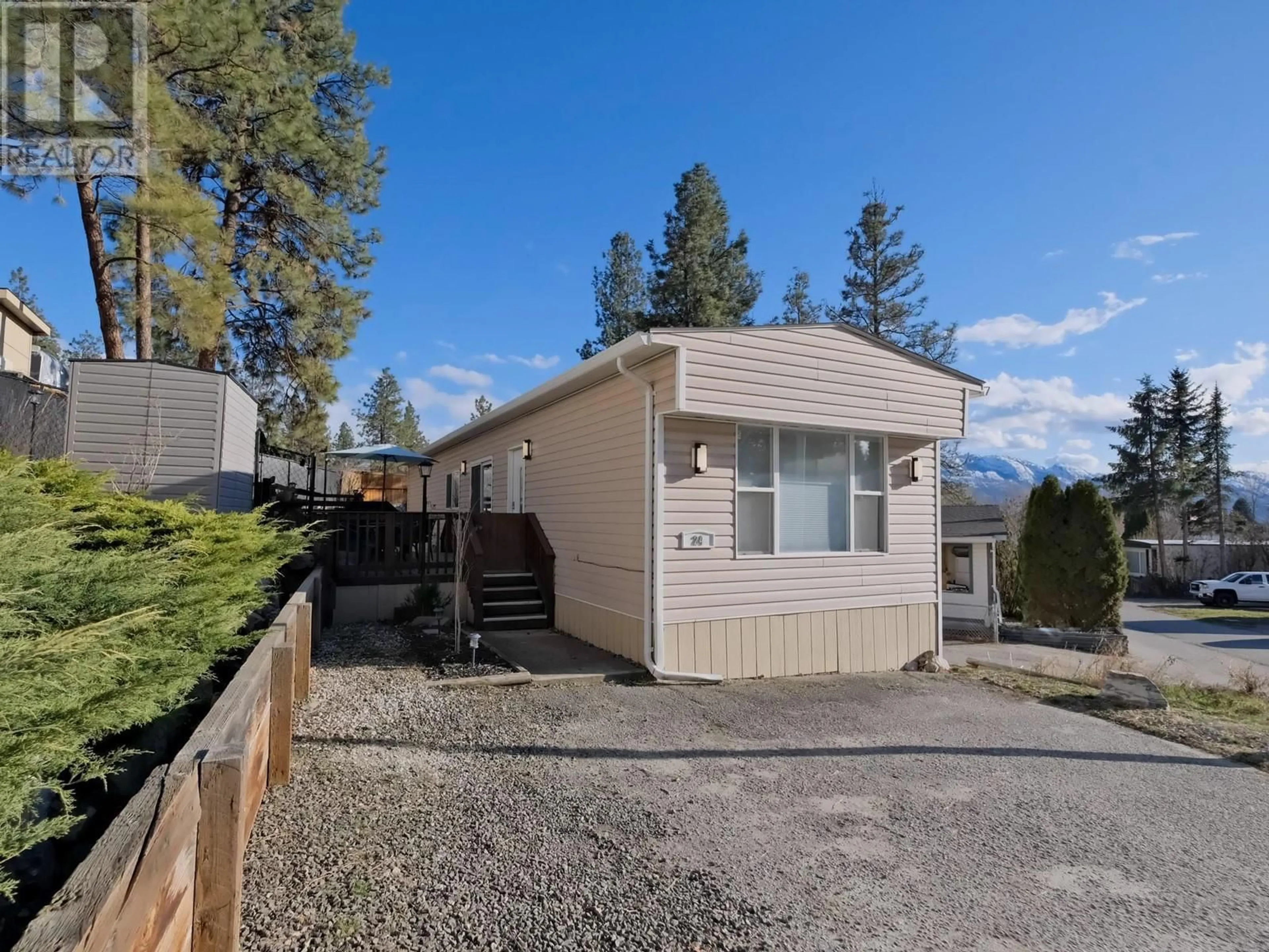 Home with vinyl exterior material, mountain view for 24 - 1860 BOUCHERIE ROAD, West Kelowna British Columbia V4T1Z9