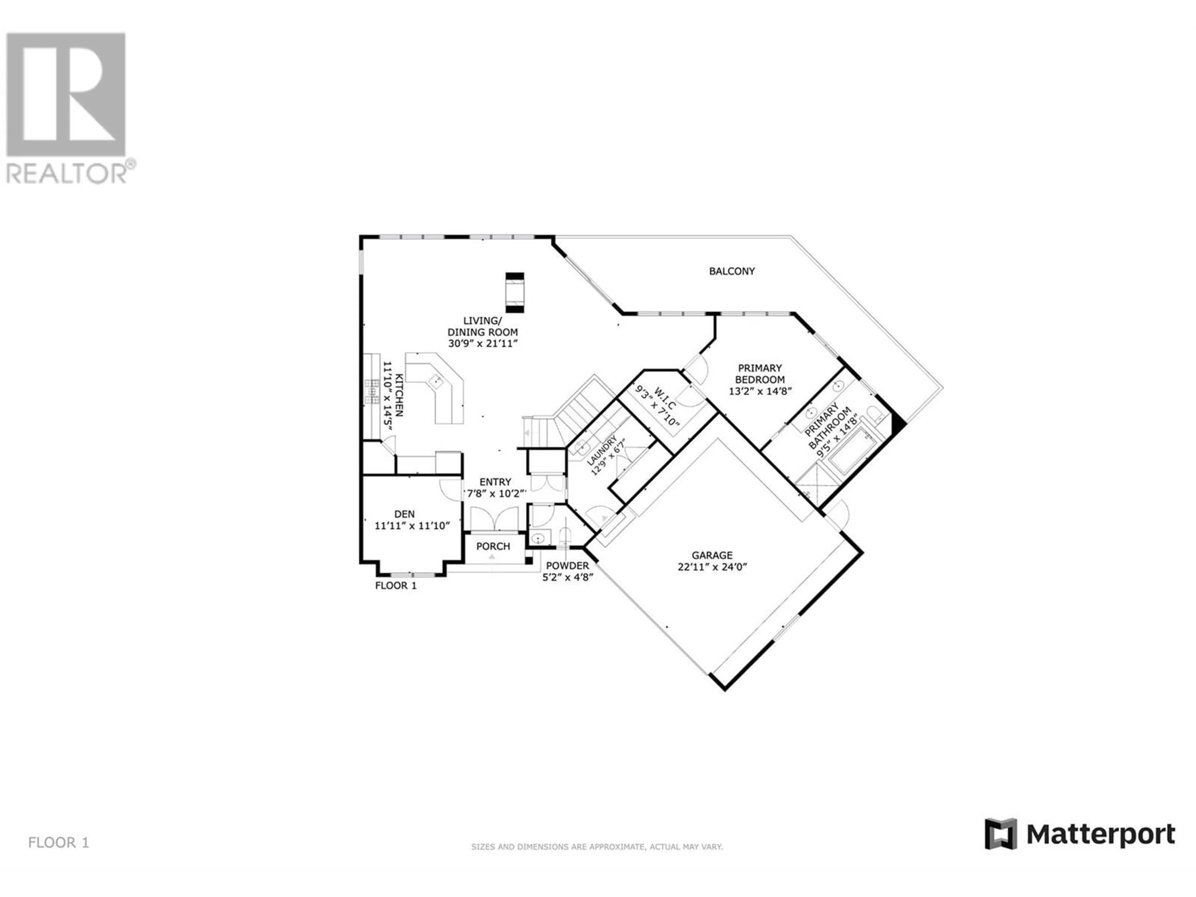 Floor plan for 764 KUIPERS CRESCENT, Kelowna British Columbia V1W5C9