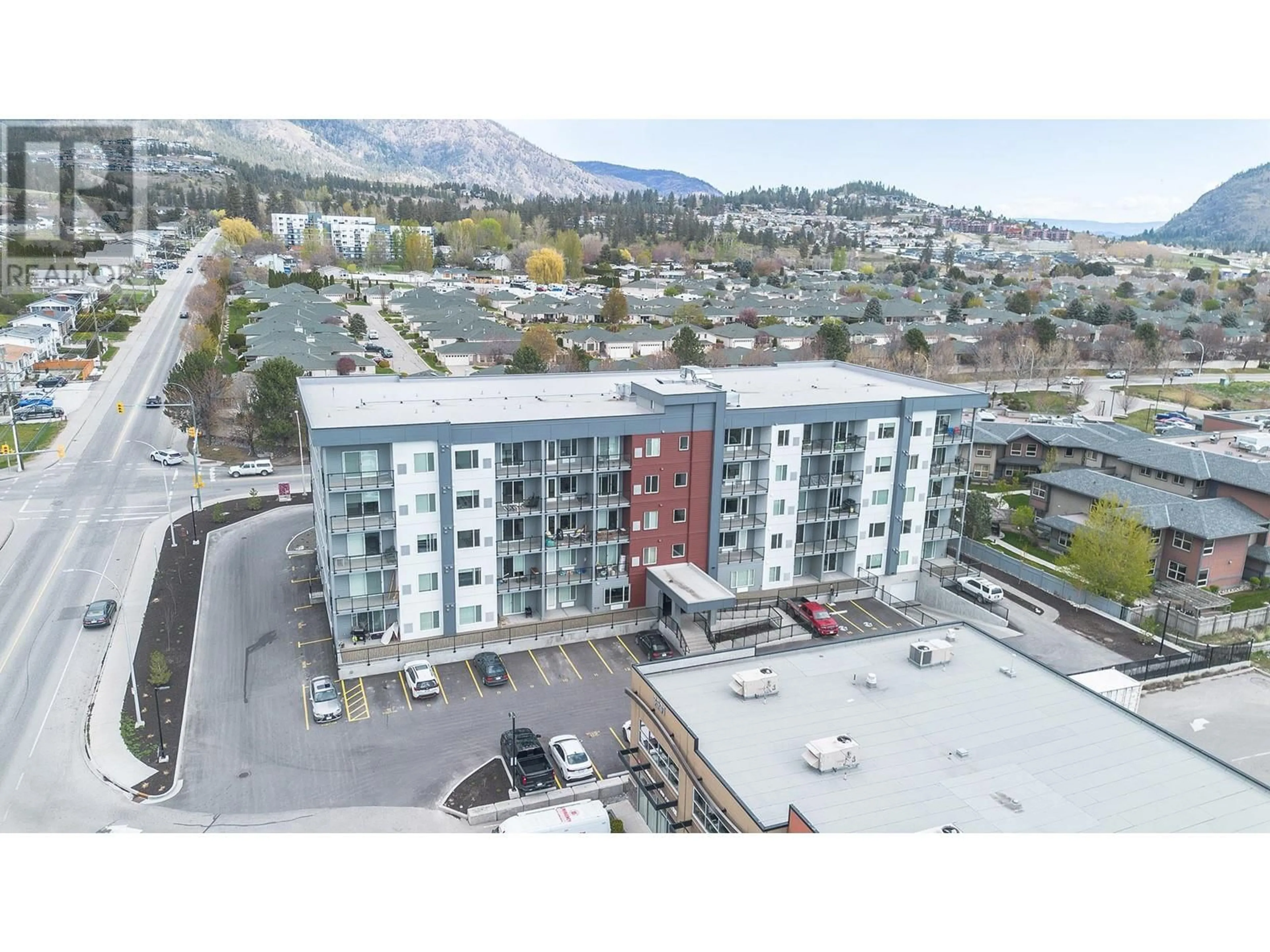A pic from outside/outdoor area/front of a property/back of a property/a pic from drone, mountain view for 511 - 2345 BUTT ROAD, West Kelowna British Columbia V4T1N6