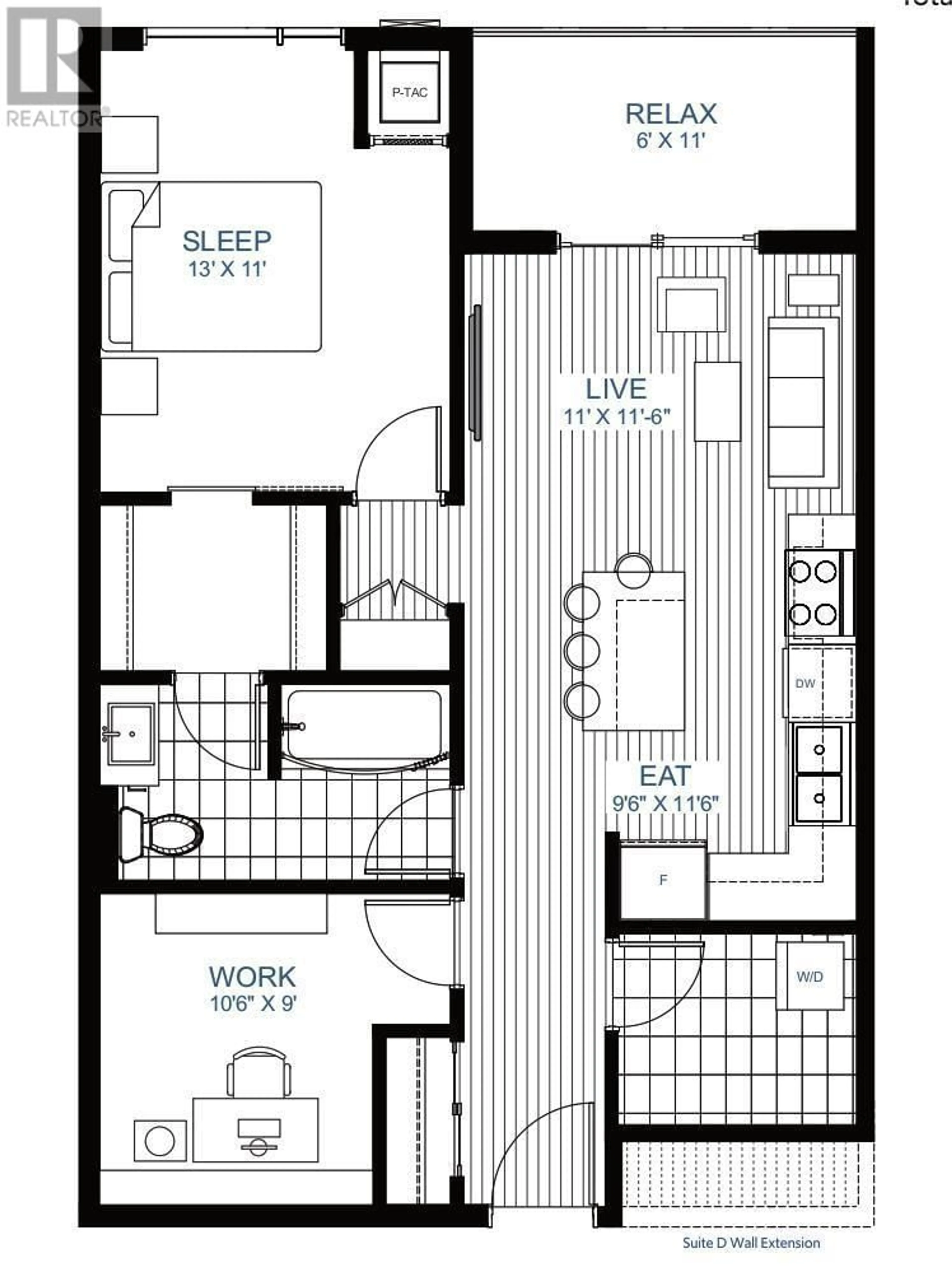 Floor plan for 511 - 2345 BUTT ROAD, West Kelowna British Columbia V4T1N6