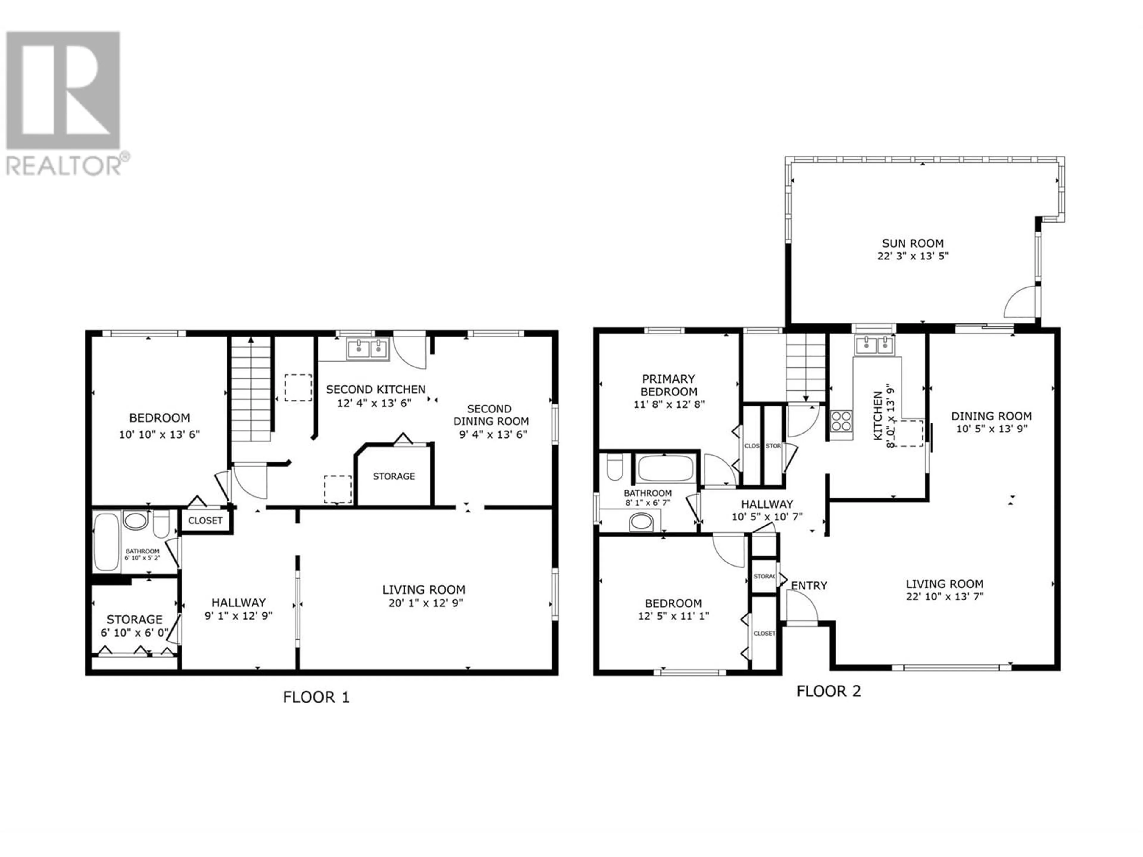 Floor plan for 1358 CHERRY CRESCENT EAST, Kelowna British Columbia V1Y3Y1