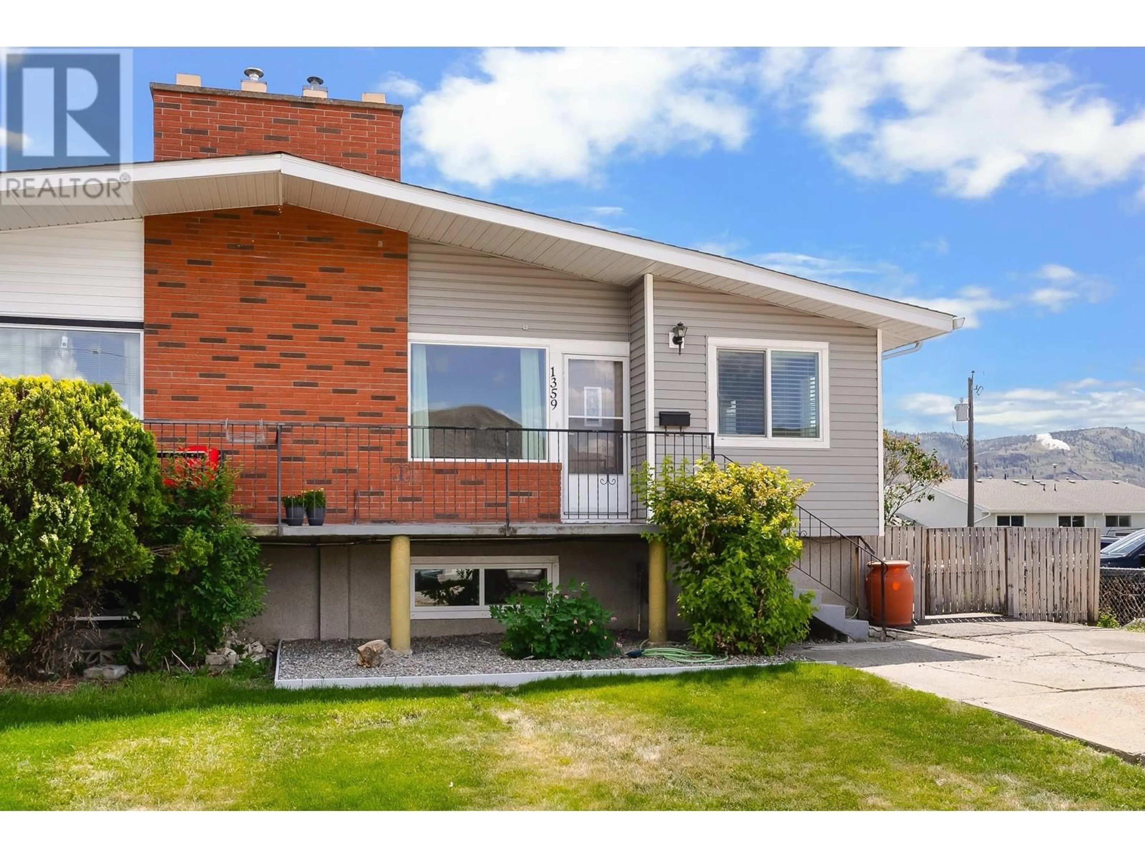 Home with brick exterior material, street for 1359 SHERBROOKE AVENUE, Kamloops British Columbia V2B1X1