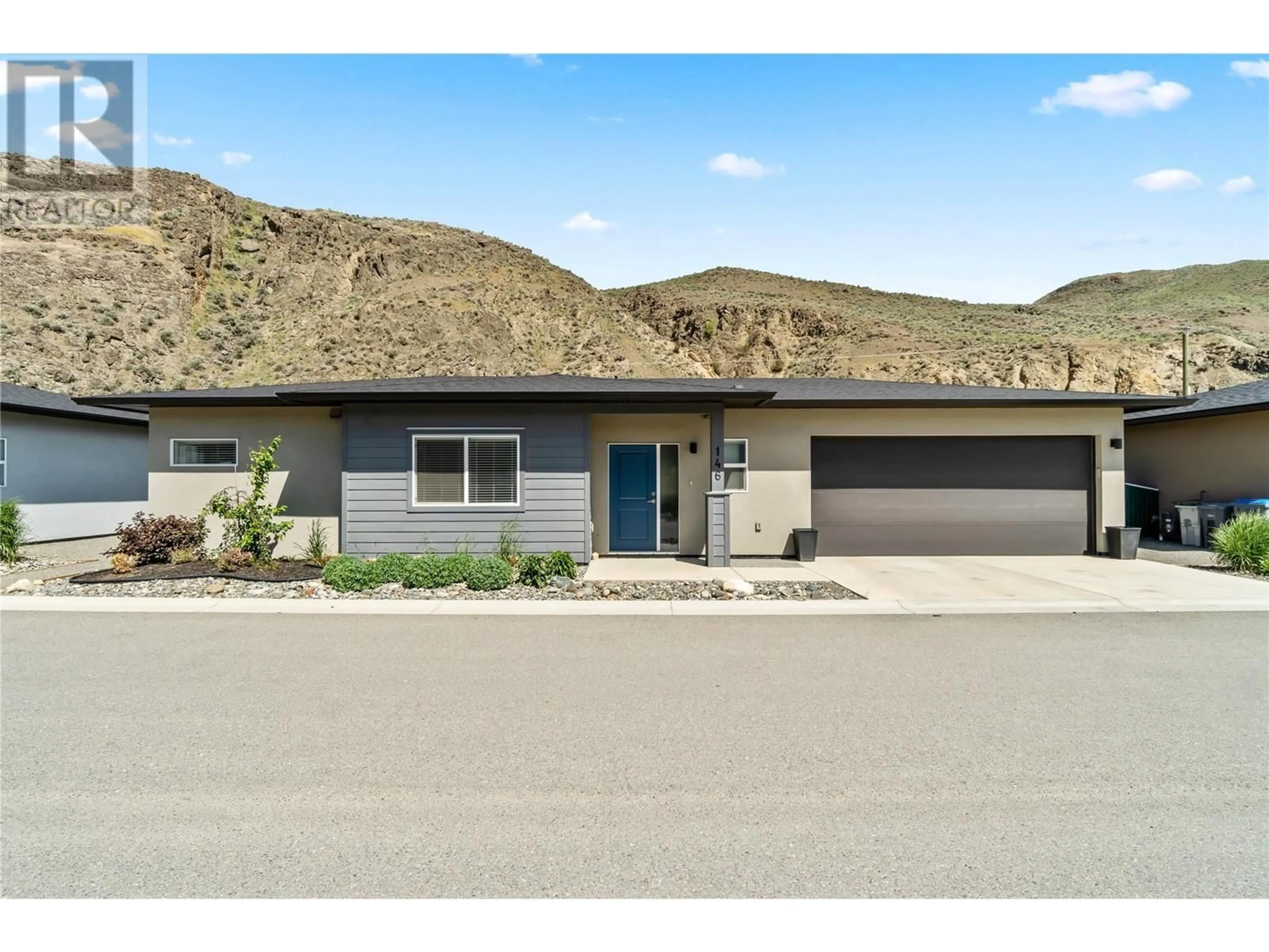 Home with vinyl exterior material, street for 146 - 2683 ORD ROAD, Kamloops British Columbia V2B7V7