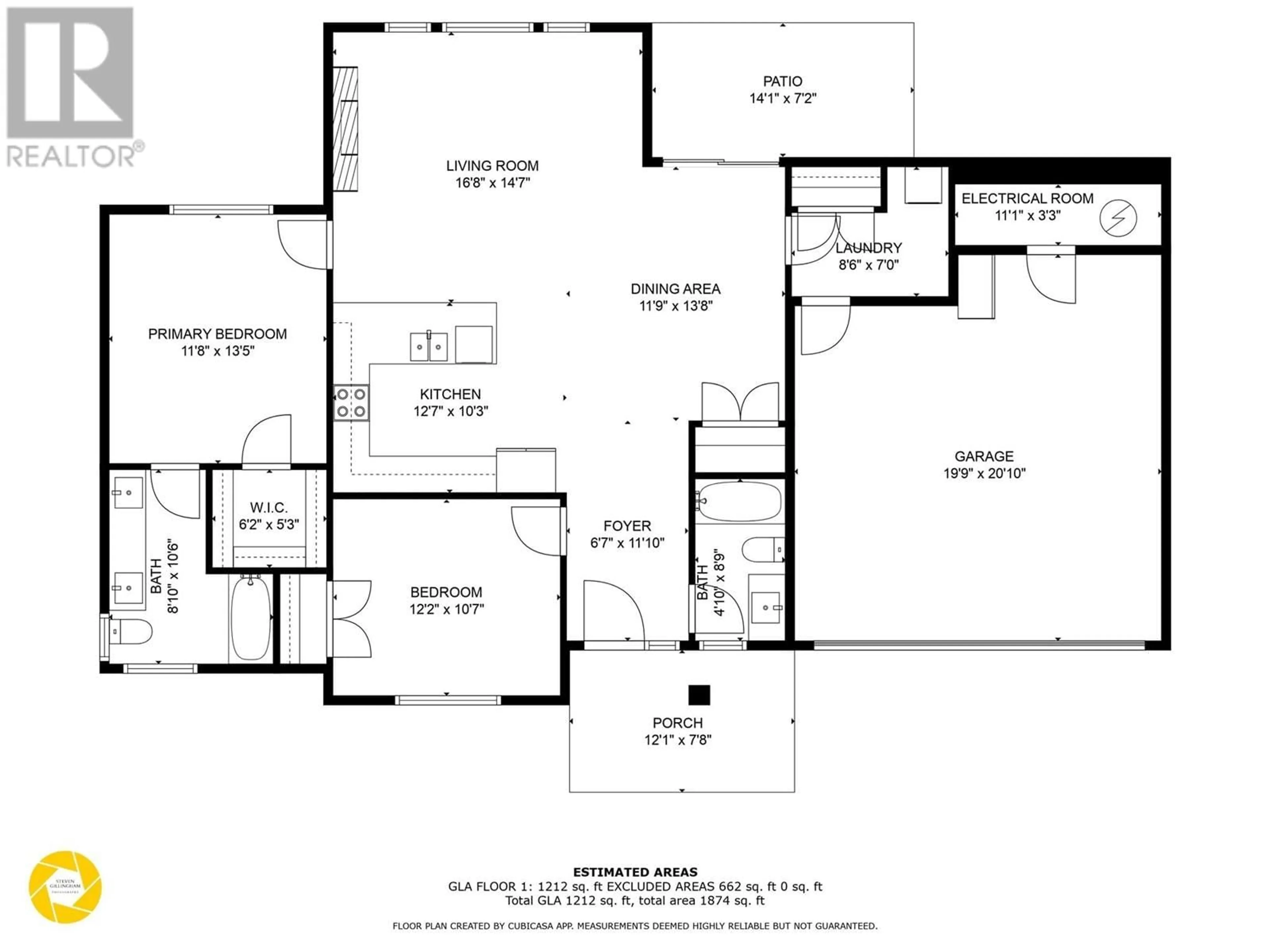 Floor plan for 146 - 2683 ORD ROAD, Kamloops British Columbia V2B7V7