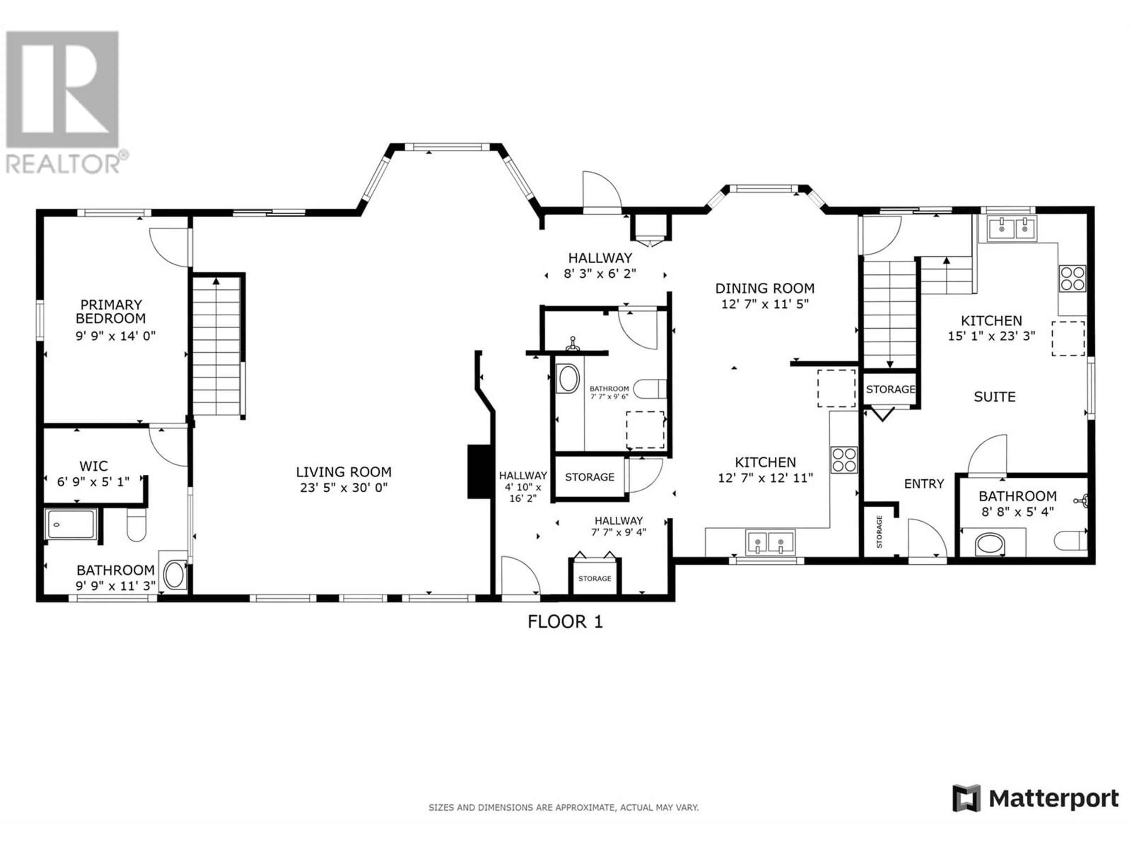 Floor plan for 1293 HIGHWAY 33 OTHER EAST, Kelowna British Columbia V1P1M1
