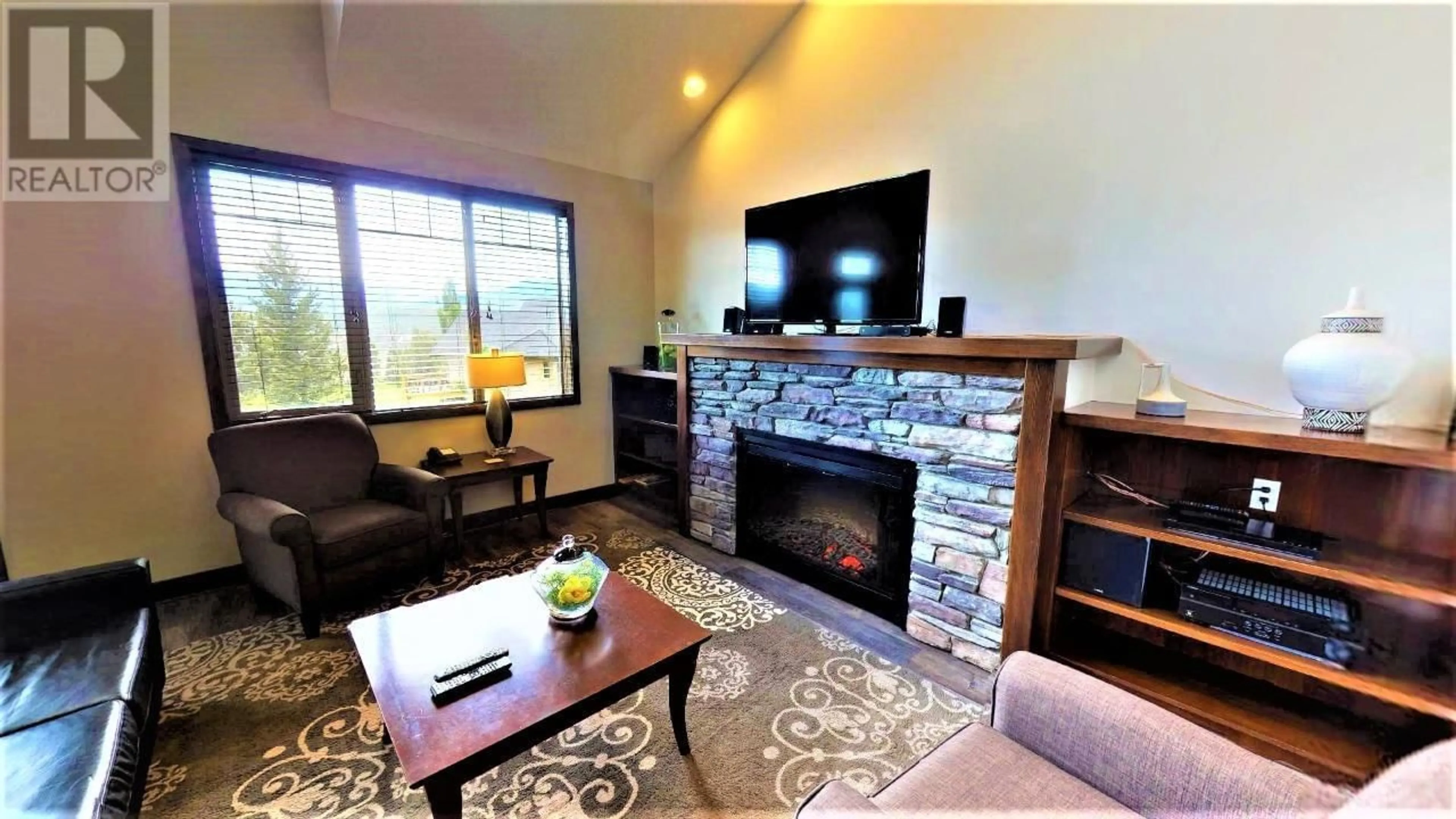 Living room with furniture, unknown for 734 B - 700 BIGHORN BOULEVARD, Radium Hot Springs British Columbia V0A1M0