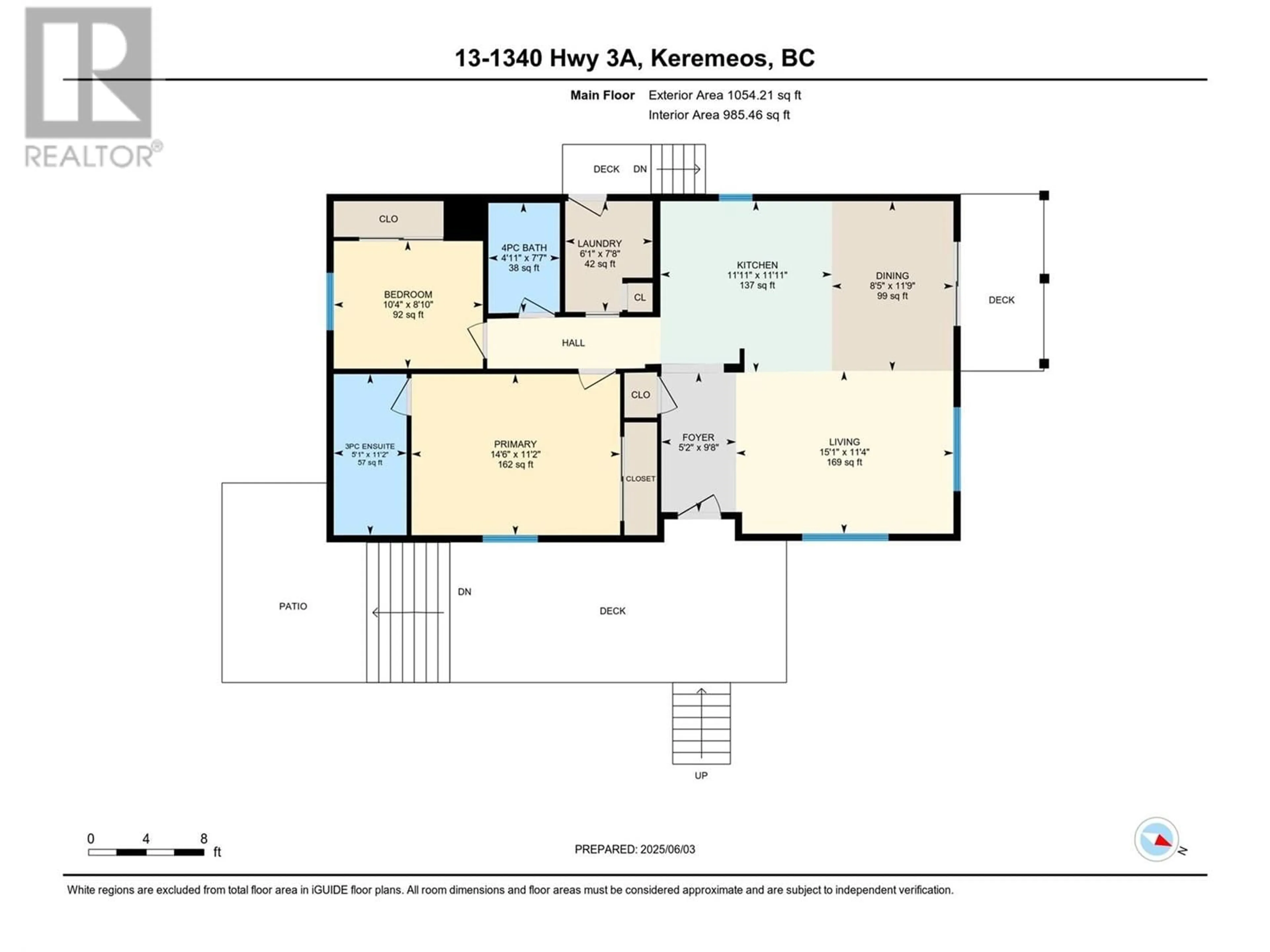 Floor plan for 13 - 1340 HWY 3A HIGHWAY, Keremeos British Columbia V0X1N4