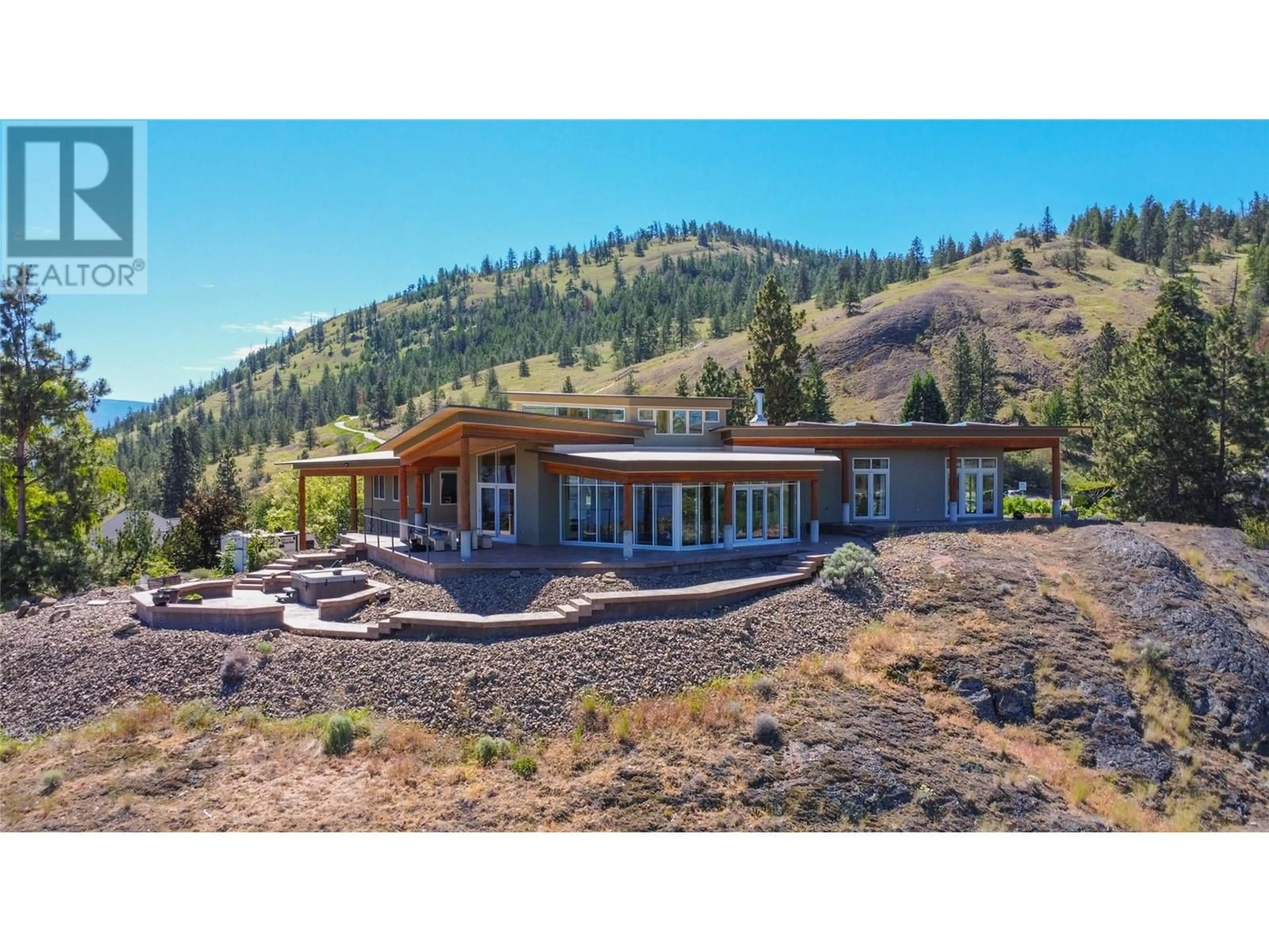 Home with vinyl exterior material, mountain view for 12015 TRAYLER PLACE, Summerland British Columbia V0H1Z7