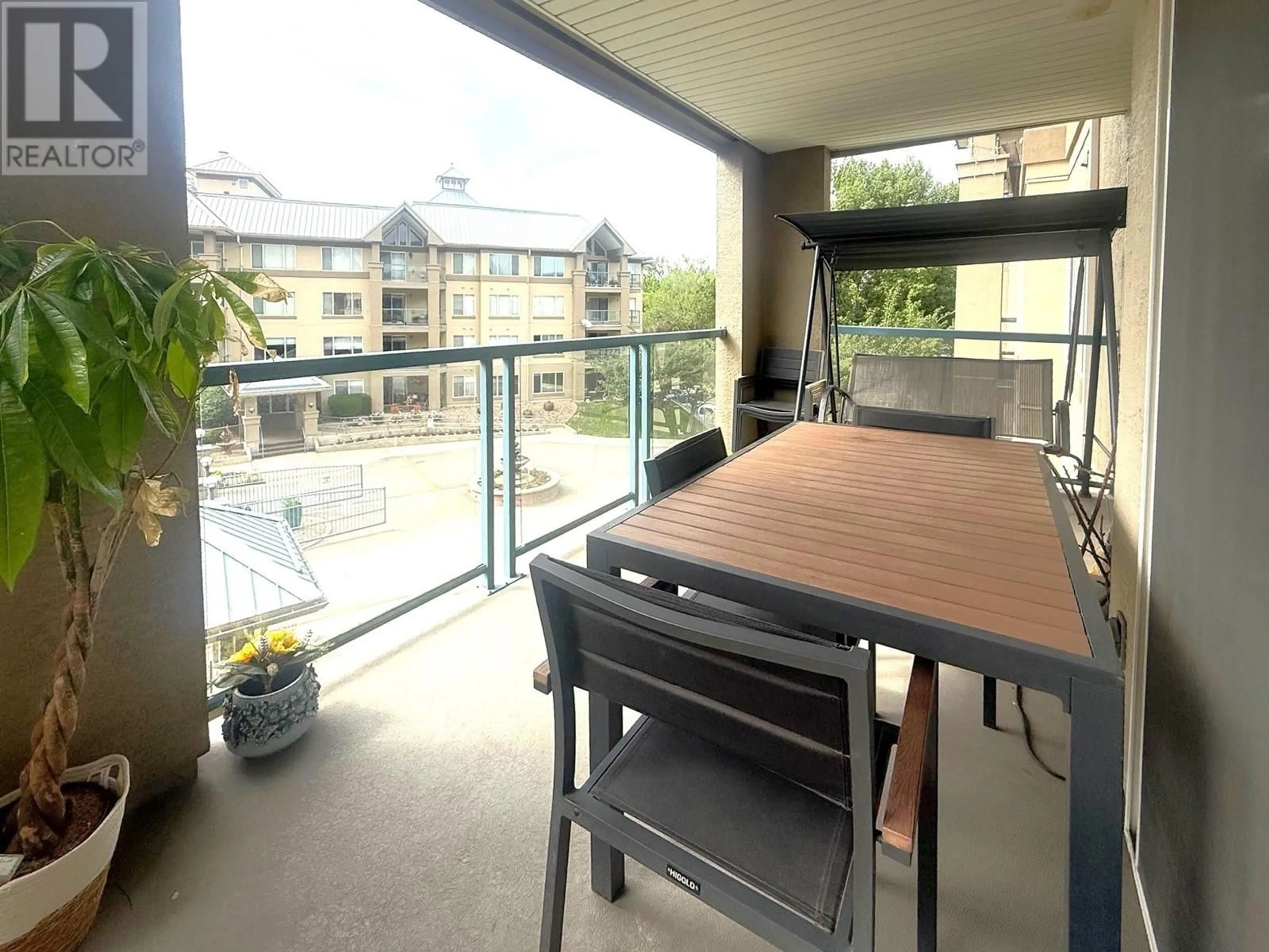 Balcony in the apartment, unknown for 305 - 970 LORNE STREET, Kamloops British Columbia V2C1W9