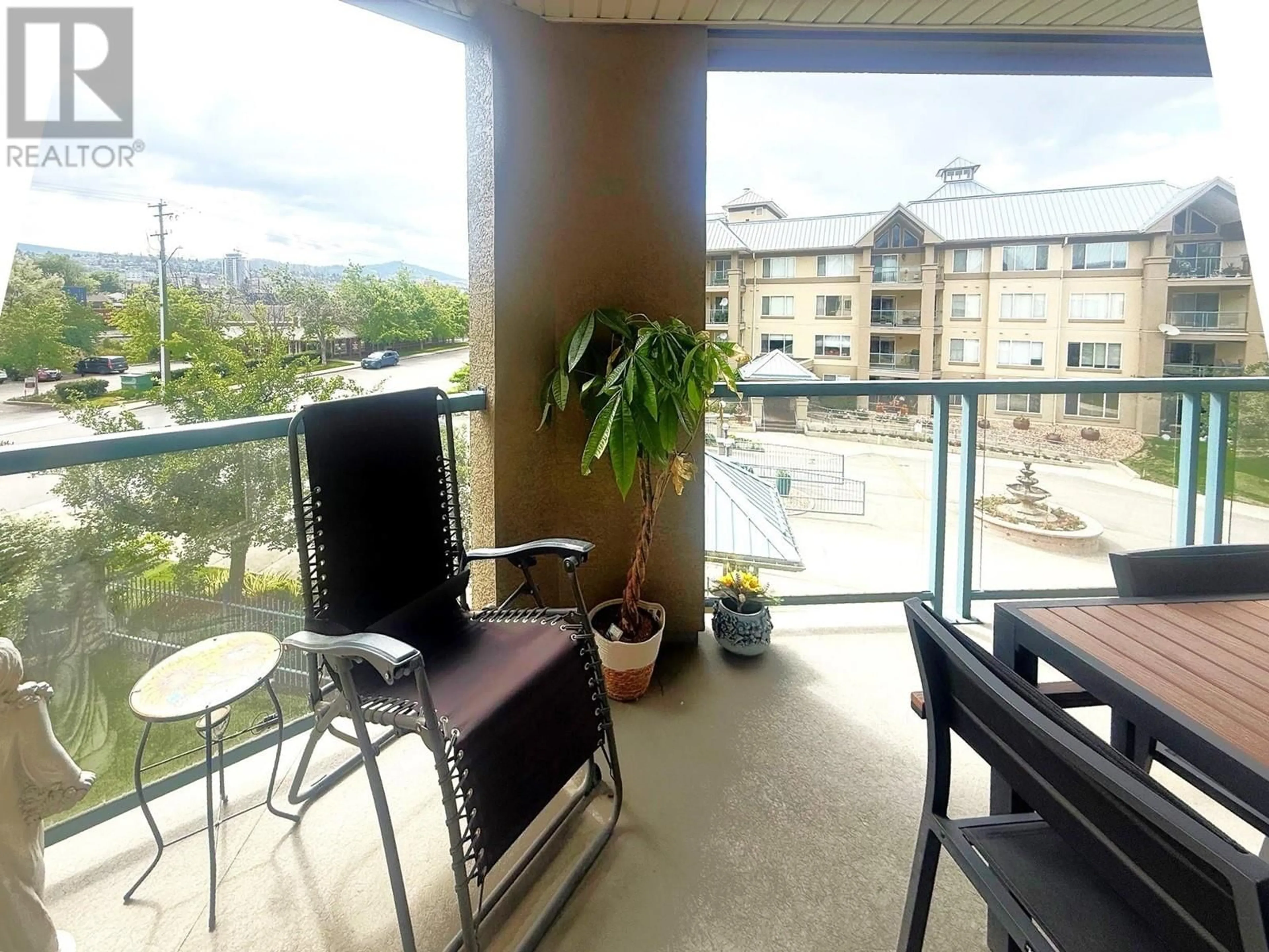 Balcony in the apartment, unknown for 305 - 970 LORNE STREET, Kamloops British Columbia V2C1W9