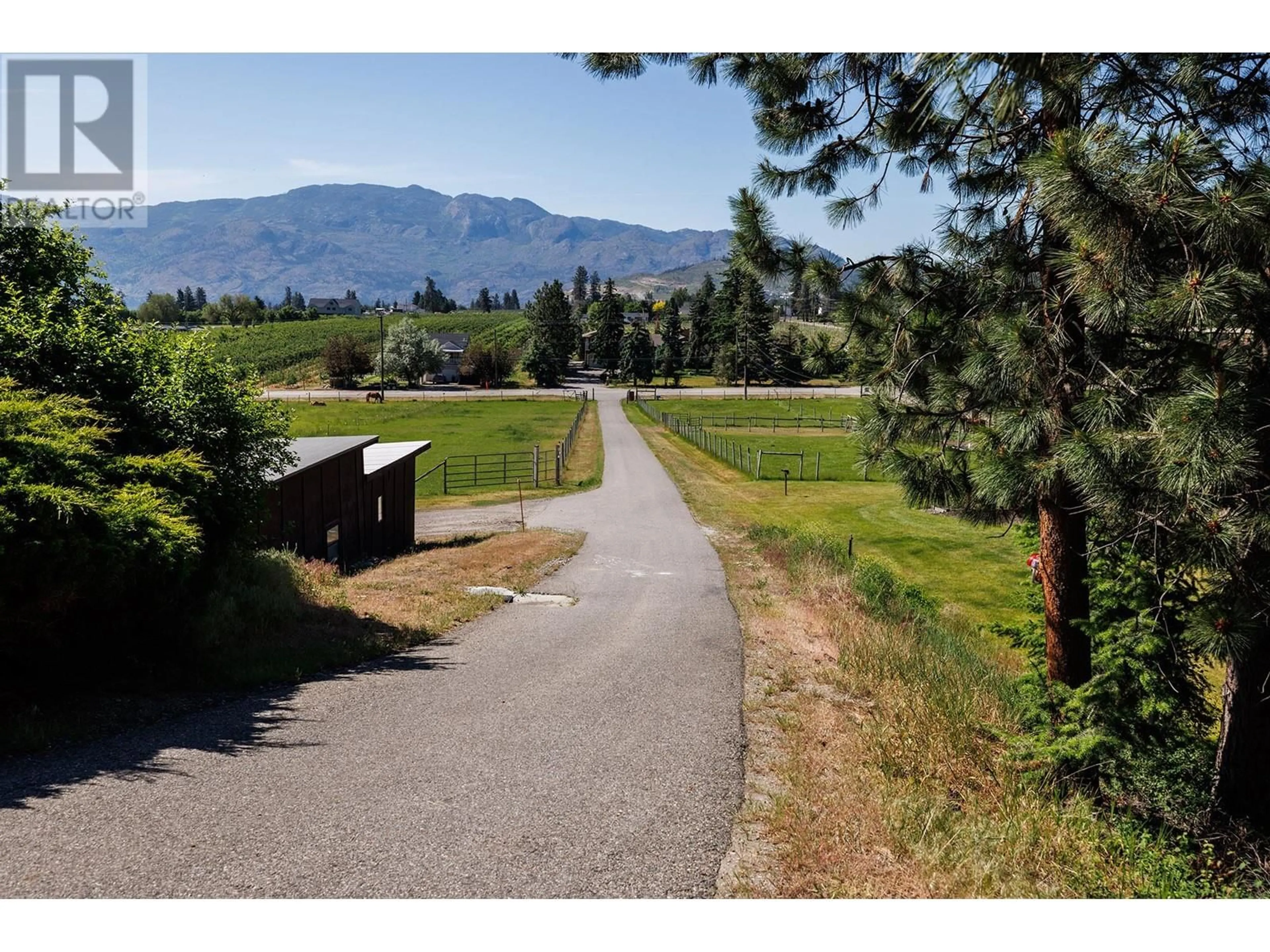 A pic from outside/outdoor area/front of a property/back of a property/a pic from drone, mountain view for 3101 ELLIOTT ROAD, West Kelowna British Columbia V4T1M2