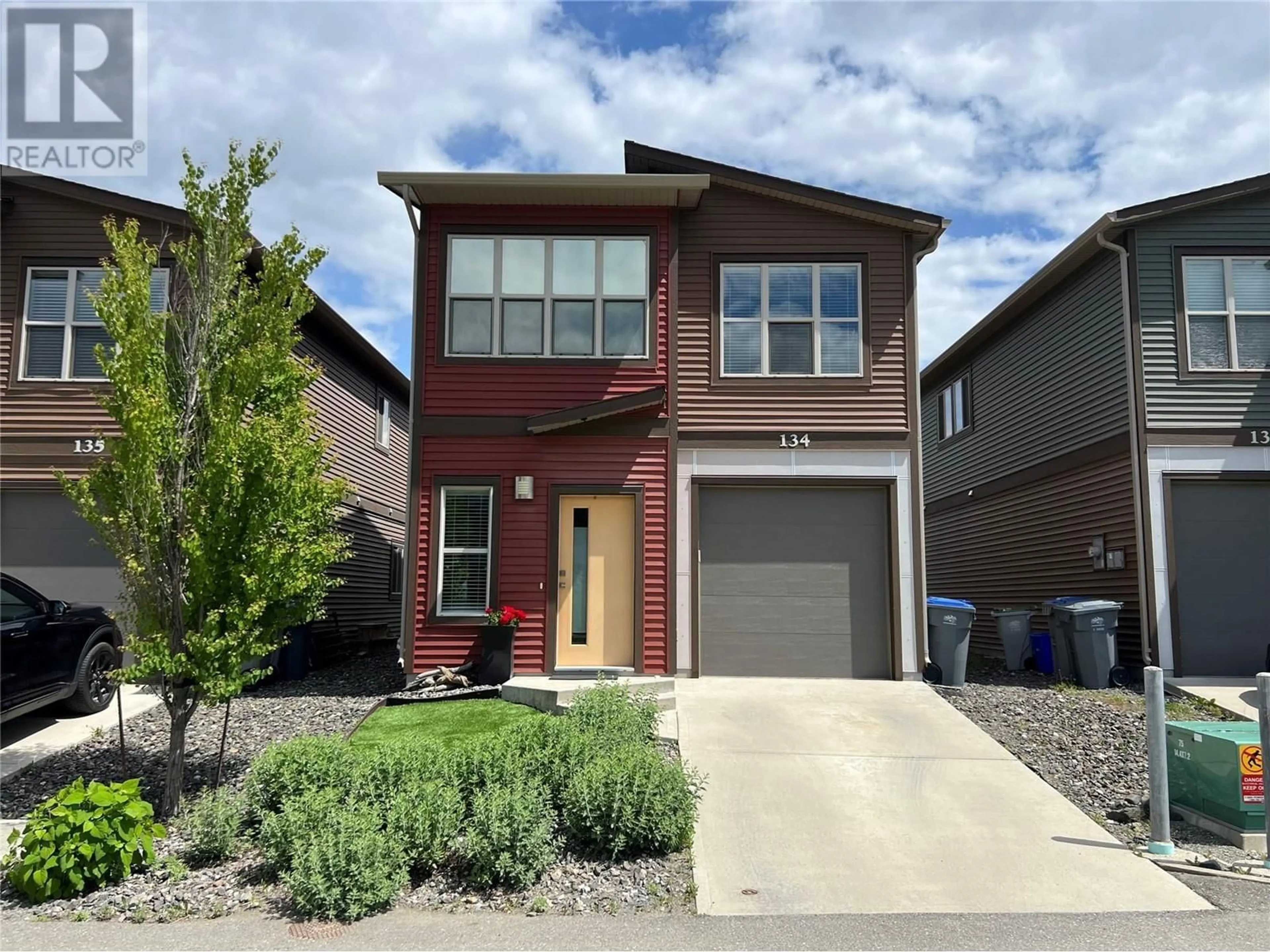 Home with brick exterior material, street for 134 - 1850 HUGH ALLAN DRIVE, Kamloops British Columbia V1S0C8