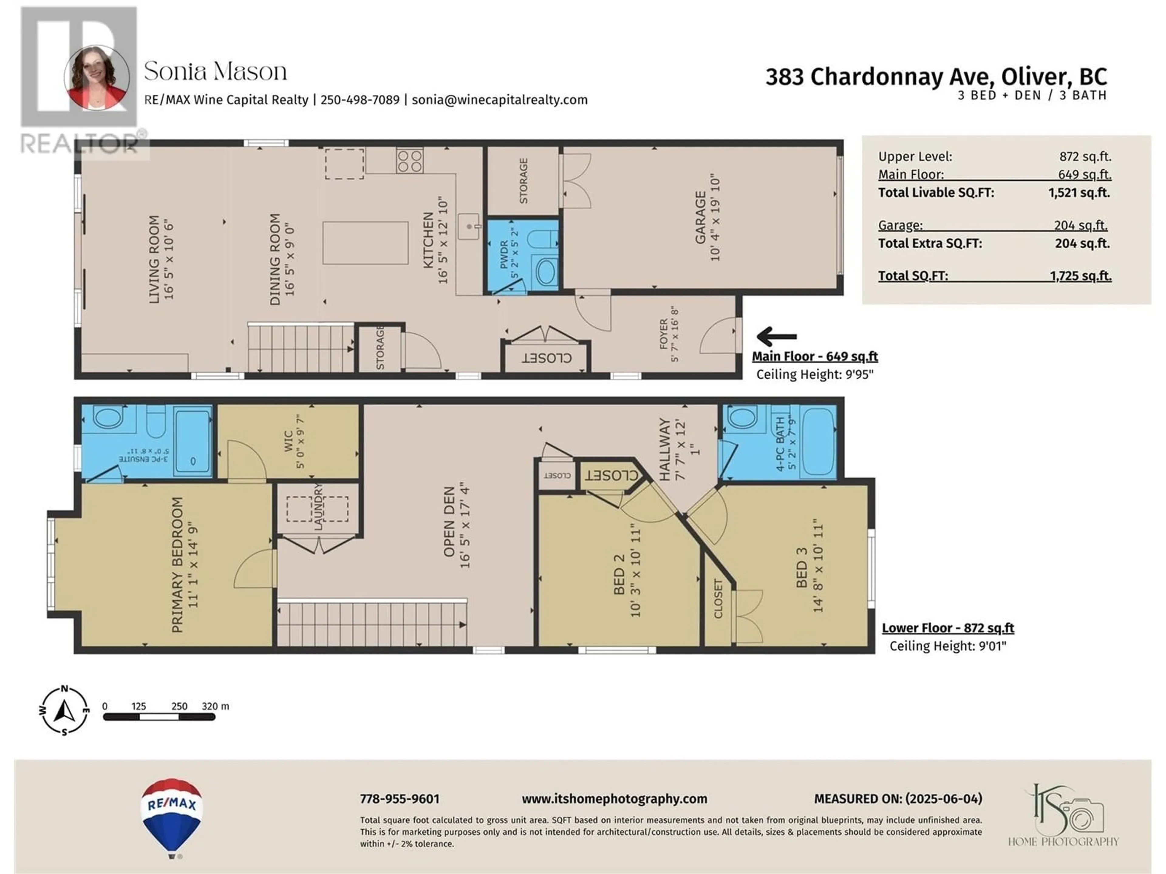 Floor plan for 383 CHARDONNAY AVENUE, Oliver British Columbia V0H1T4