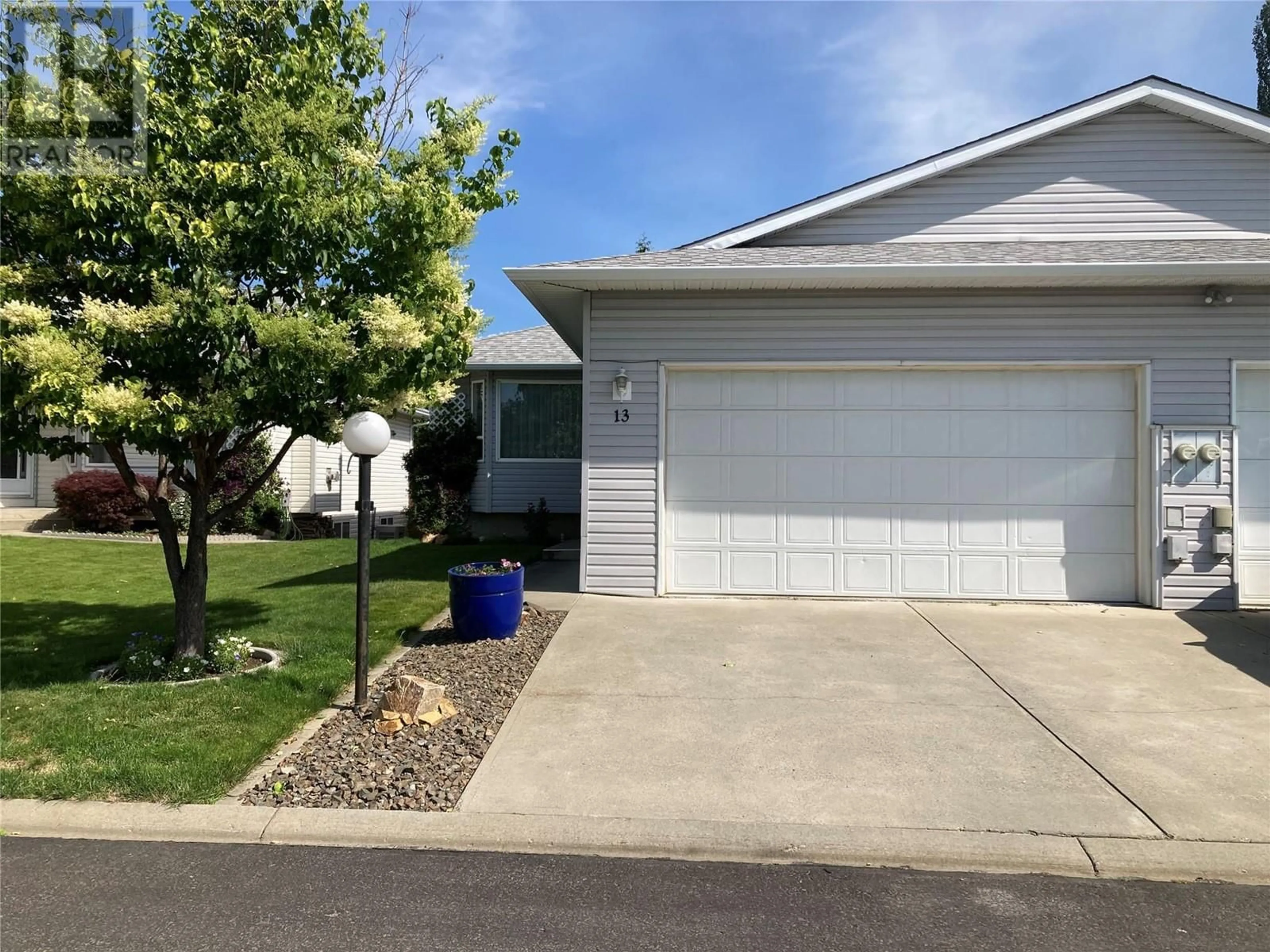 Home with vinyl exterior material, street for 13 - 2655 WESTSYDE ROAD, Kamloops British Columbia V2B7C7