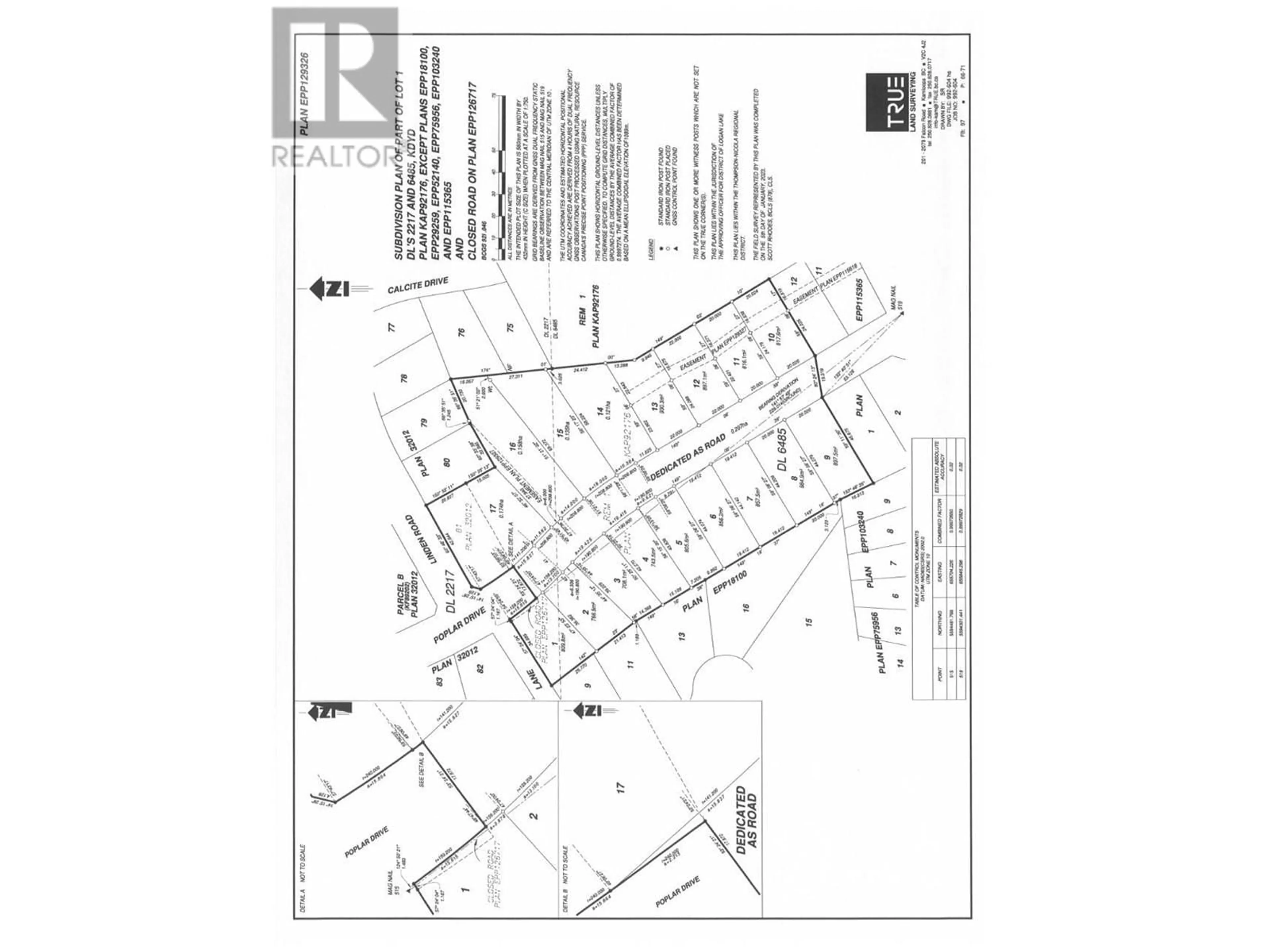 Picture of a map for 427 POPLAR DRIVE, Logan Lake British Columbia V0K1W0