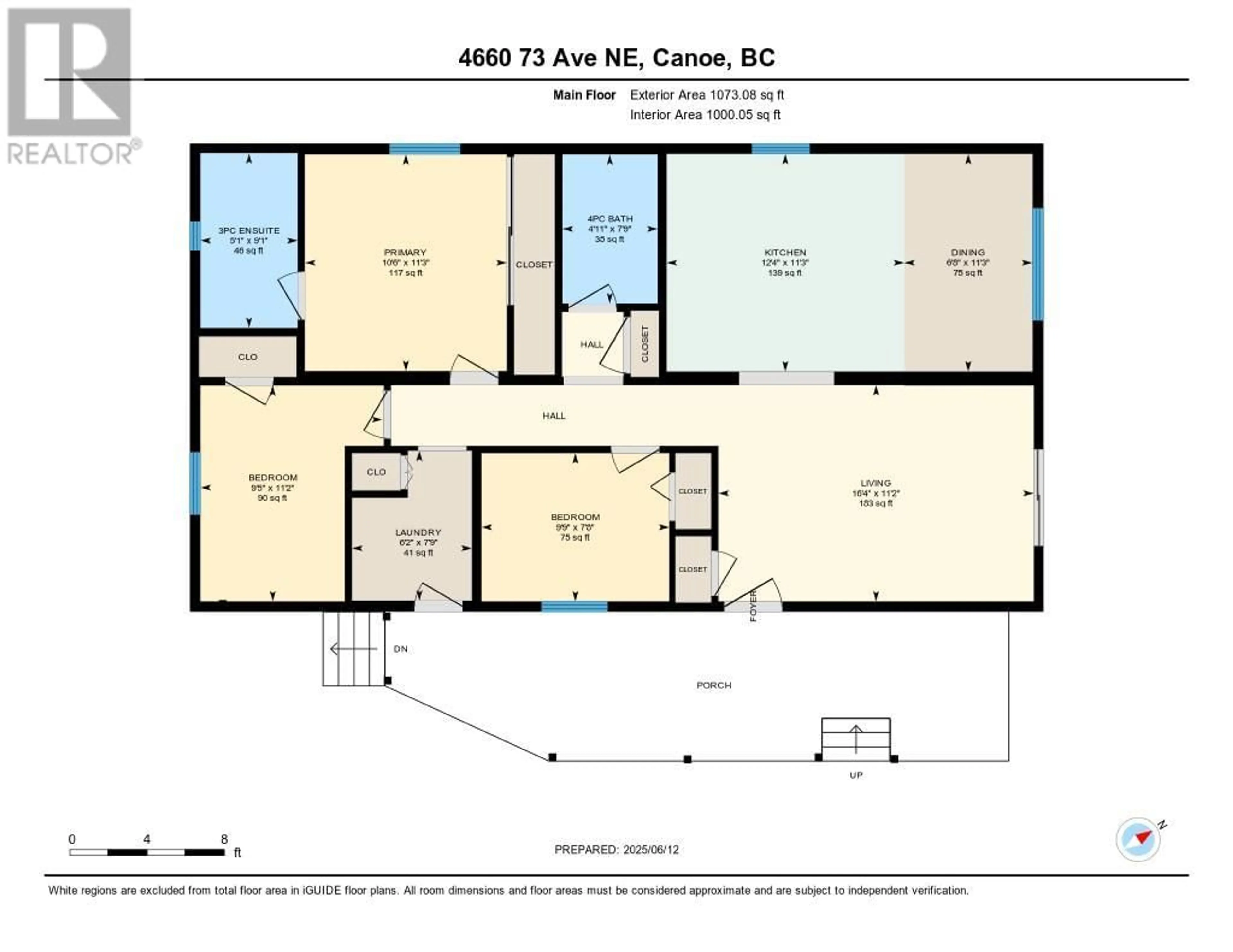 Floor plan for 4660 73 AVENUE NORTHEAST, Salmon Arm British Columbia V0E1K0