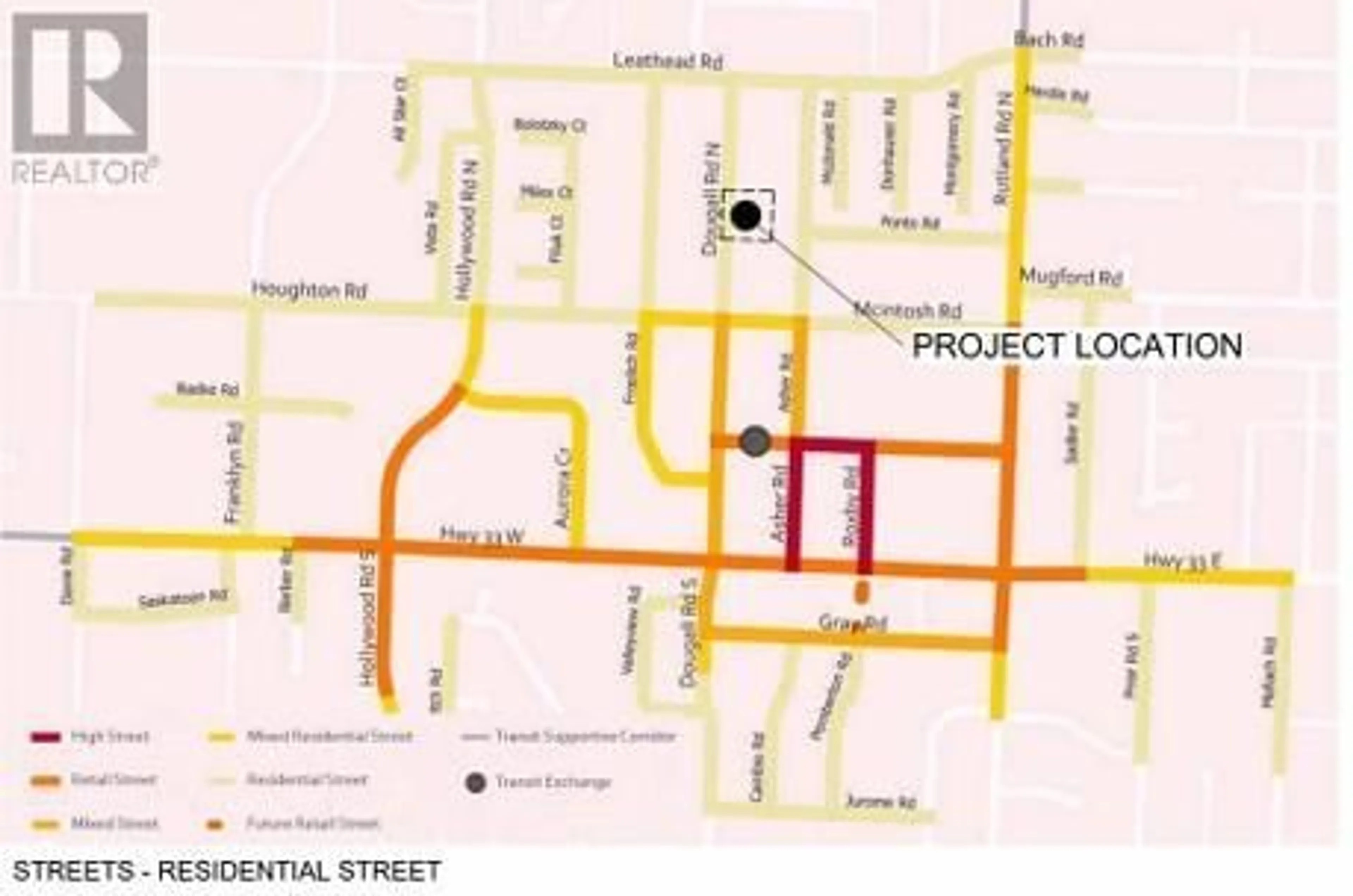 Picture of a map for 445 DOUGALL ROAD NORTH, Kelowna British Columbia V1X3K8