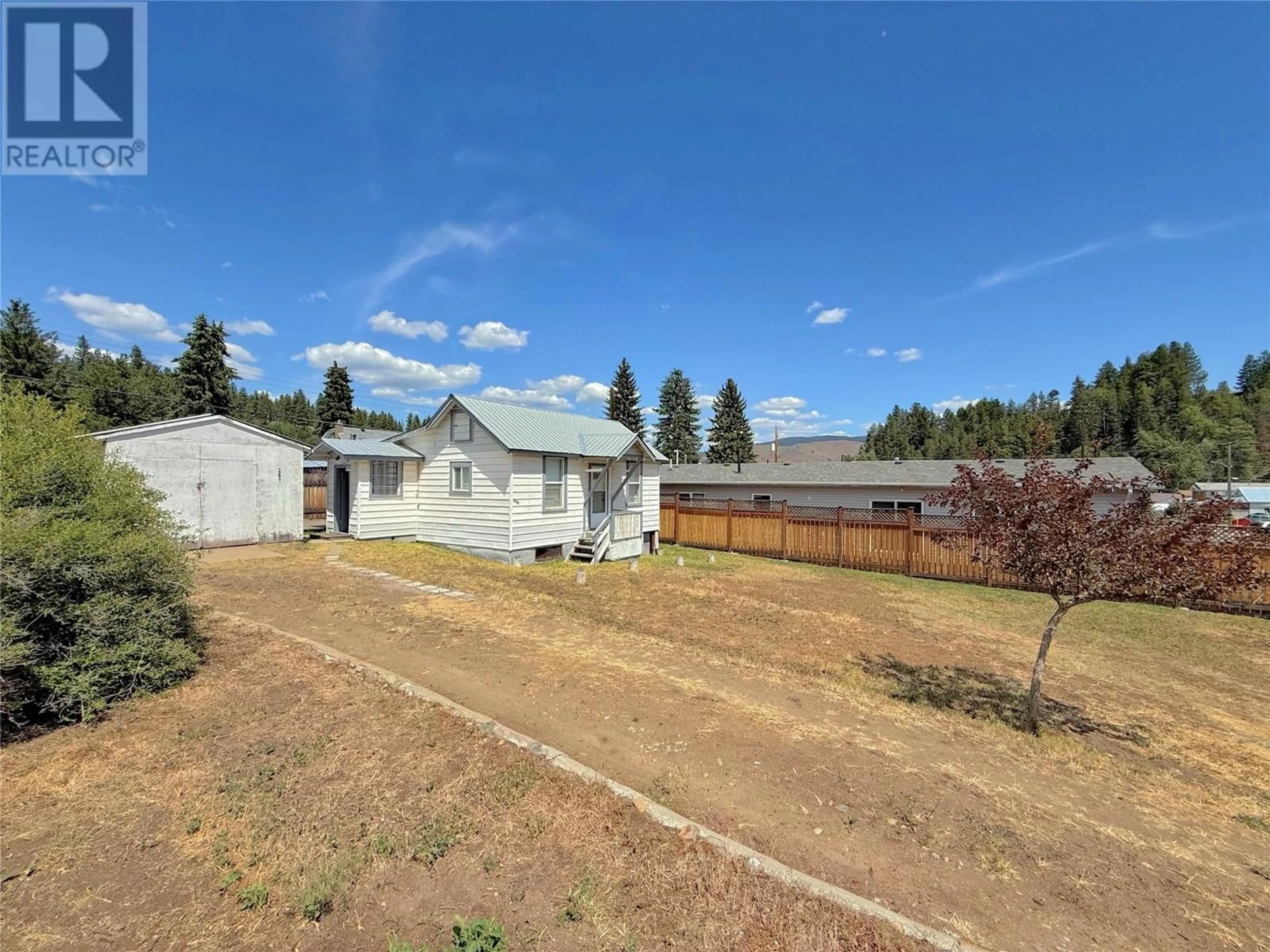 A pic from outside/outdoor area/front of a property/back of a property/a pic from drone, unknown for 287 LACHINE AVENUE, Princeton British Columbia V0X1W0