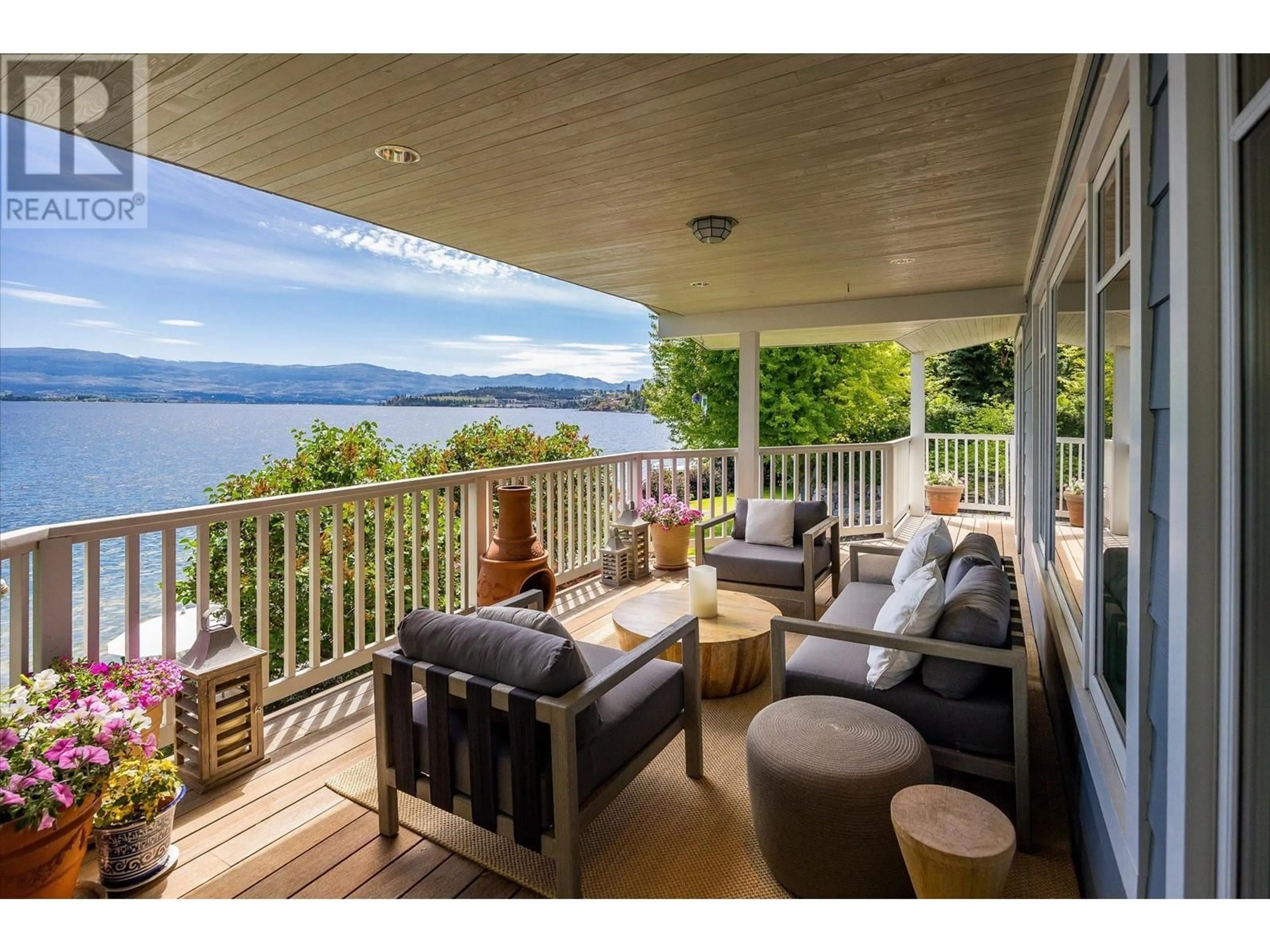 Patio, water/lake/river/ocean view for 661 WESTSIDE ROAD SOUTH, West Kelowna British Columbia V7Y1A1