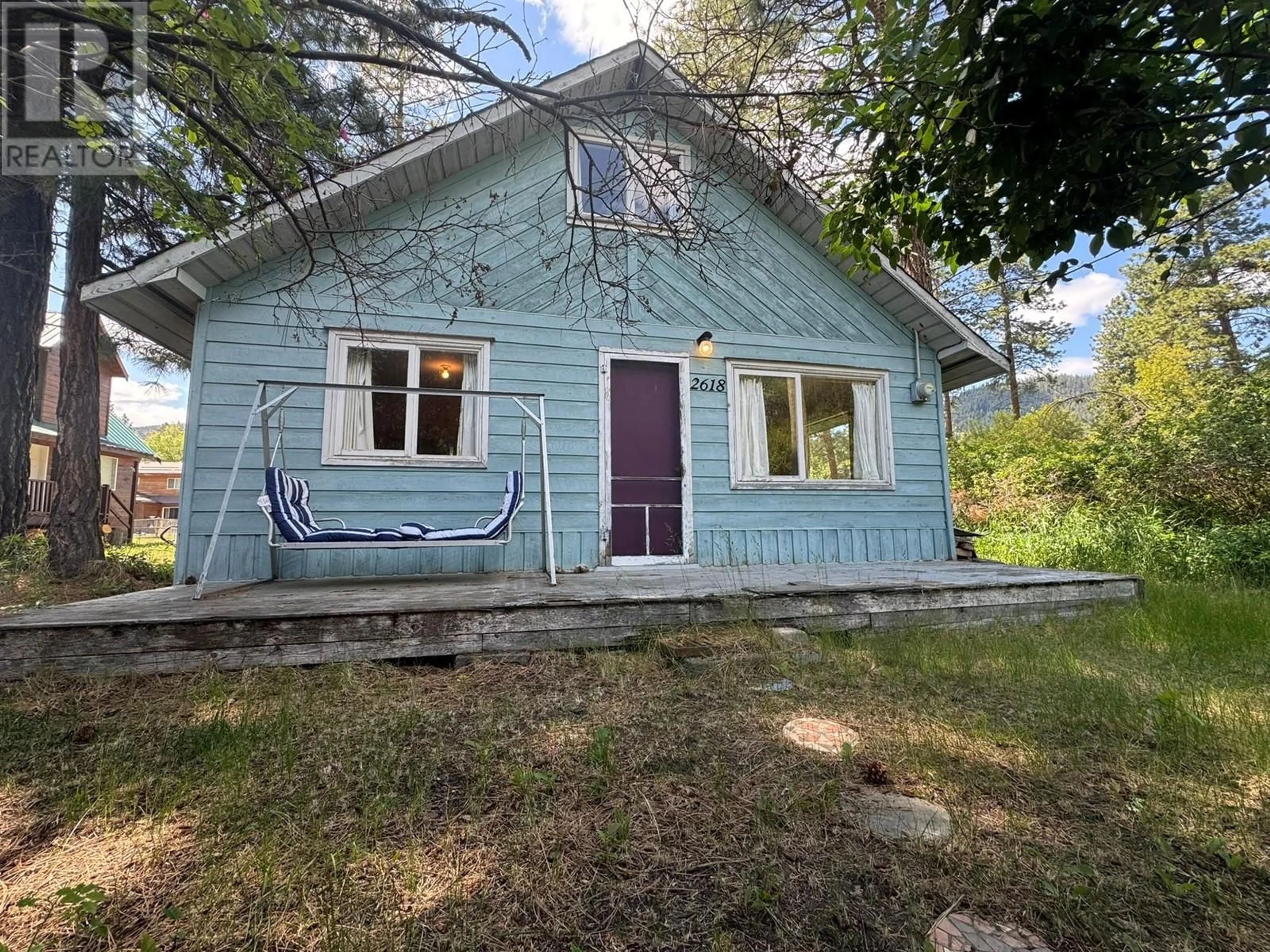 A pic from outside/outdoor area/front of a property/back of a property/a pic from drone, unknown for 2618 STRATHCONA AVENUE, Tulameen British Columbia V0X1W0