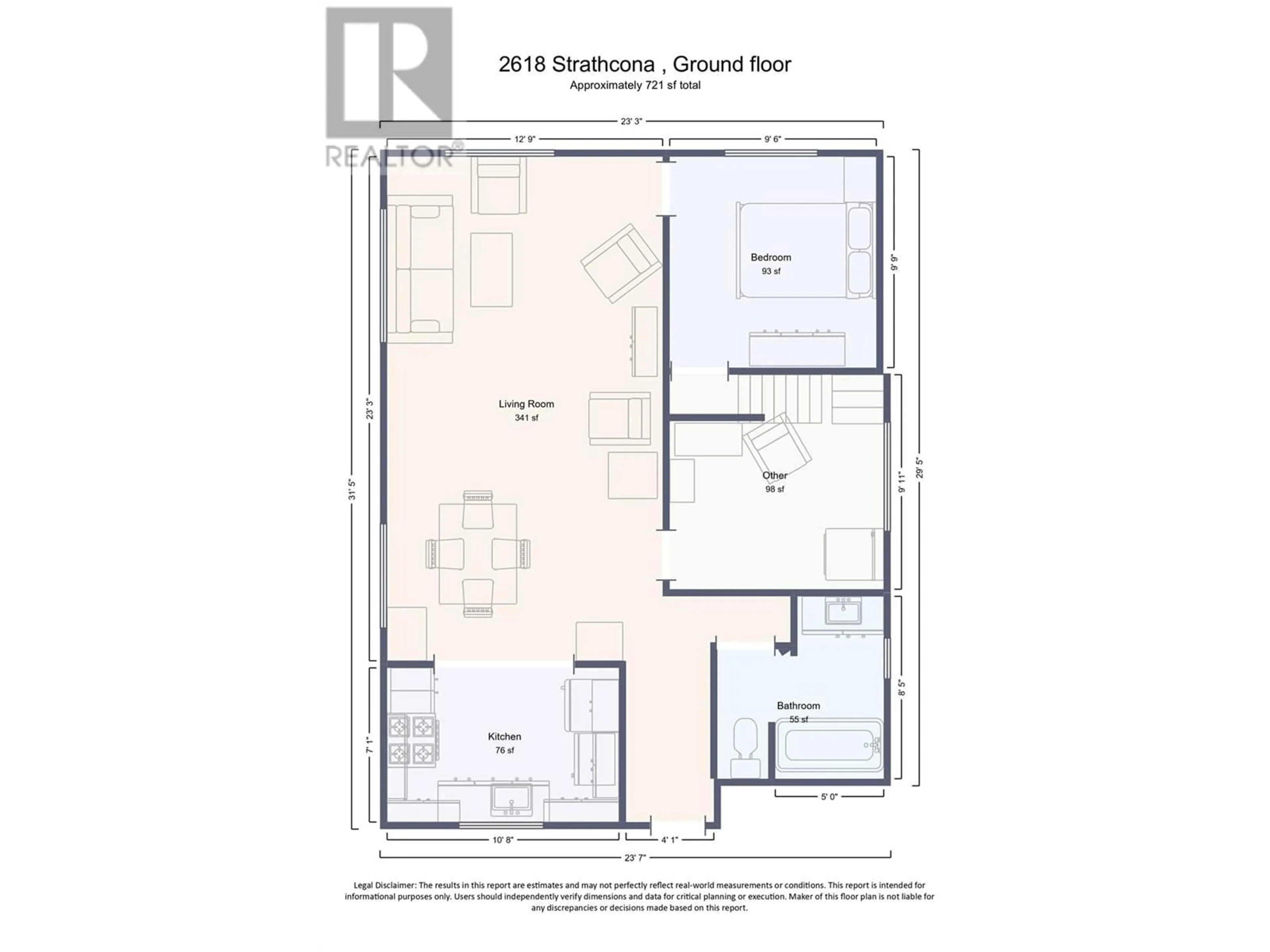 Floor plan for 2618 STRATHCONA AVENUE, Tulameen British Columbia V0X1W0