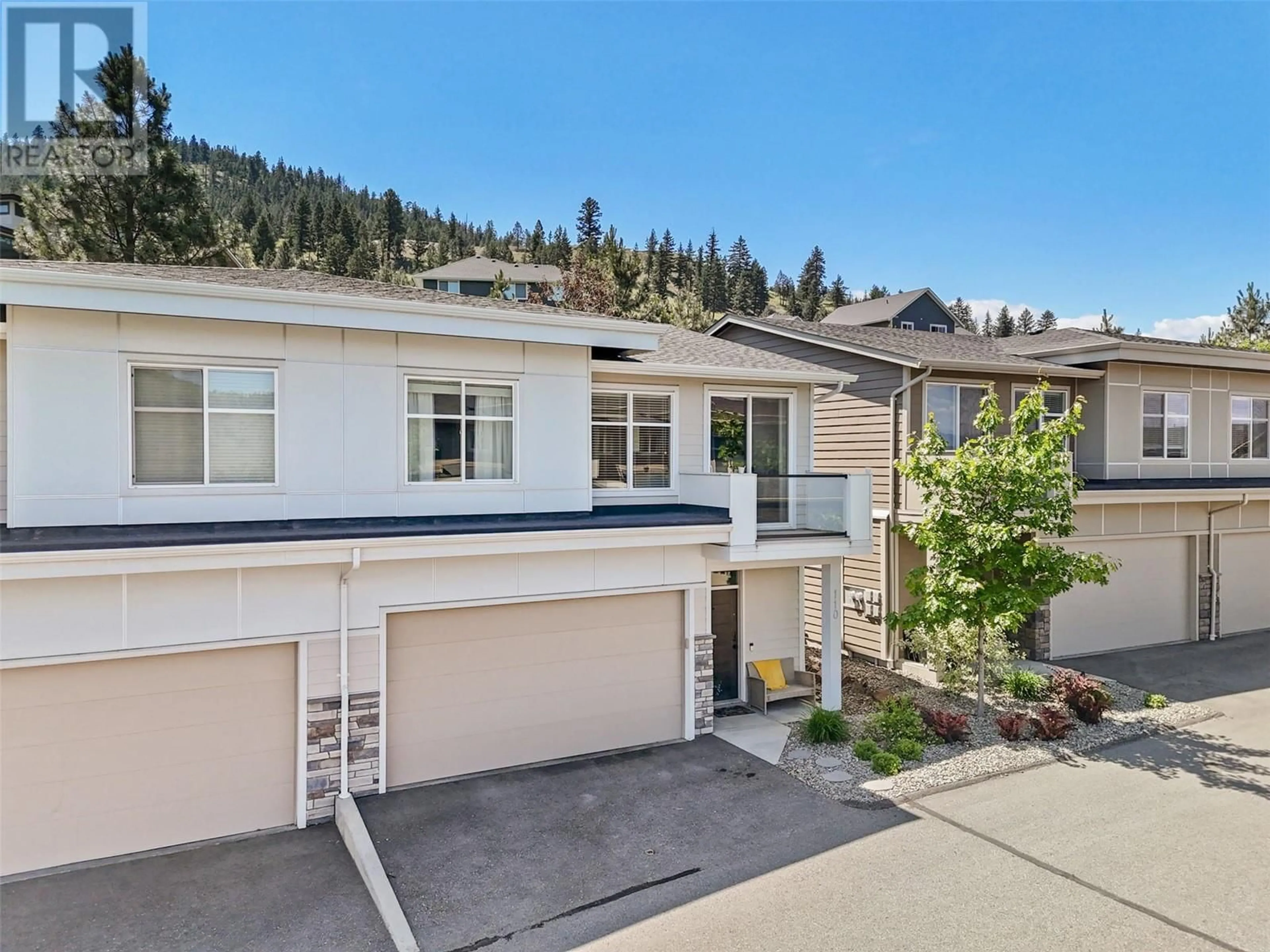 A pic from outside/outdoor area/front of a property/back of a property/a pic from drone, mountain view for 110 - 1993 QU'APPELLE BOULEVARD, Kamloops British Columbia V2E0C2