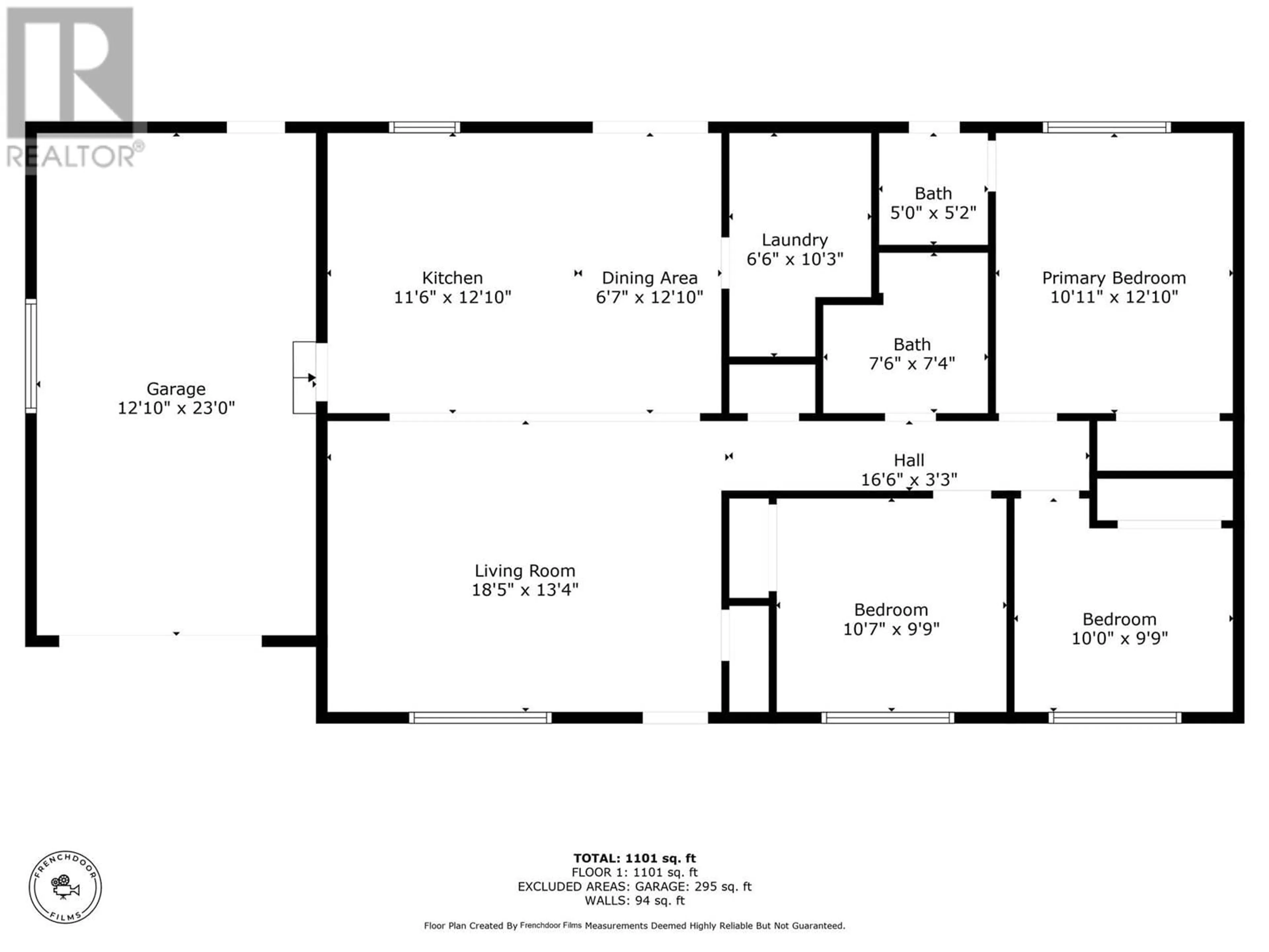 Floor plan for 419 DODDING AVENUE, Merritt British Columbia V0K1Y0