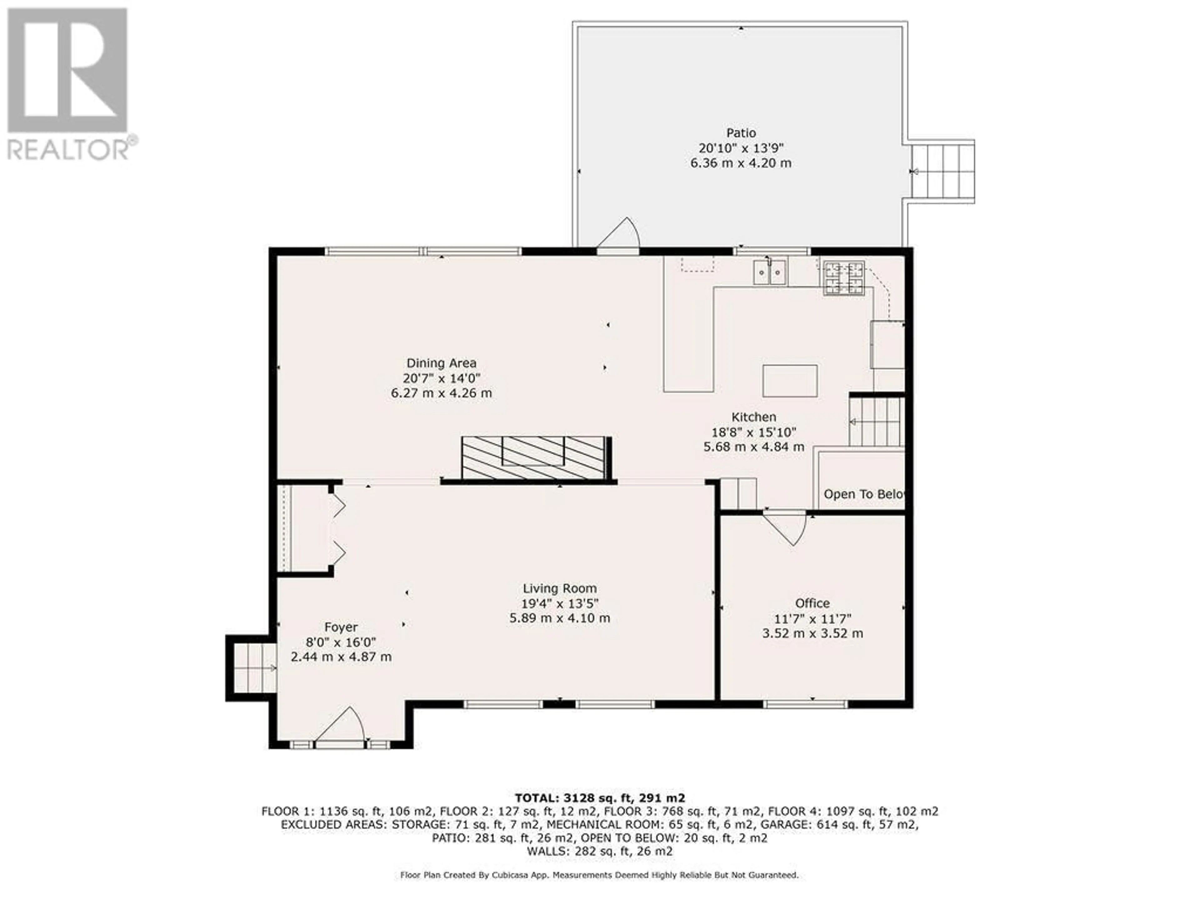 Floor plan for 3796 EAST VERNON ROAD, Vernon British Columbia V1B3H7