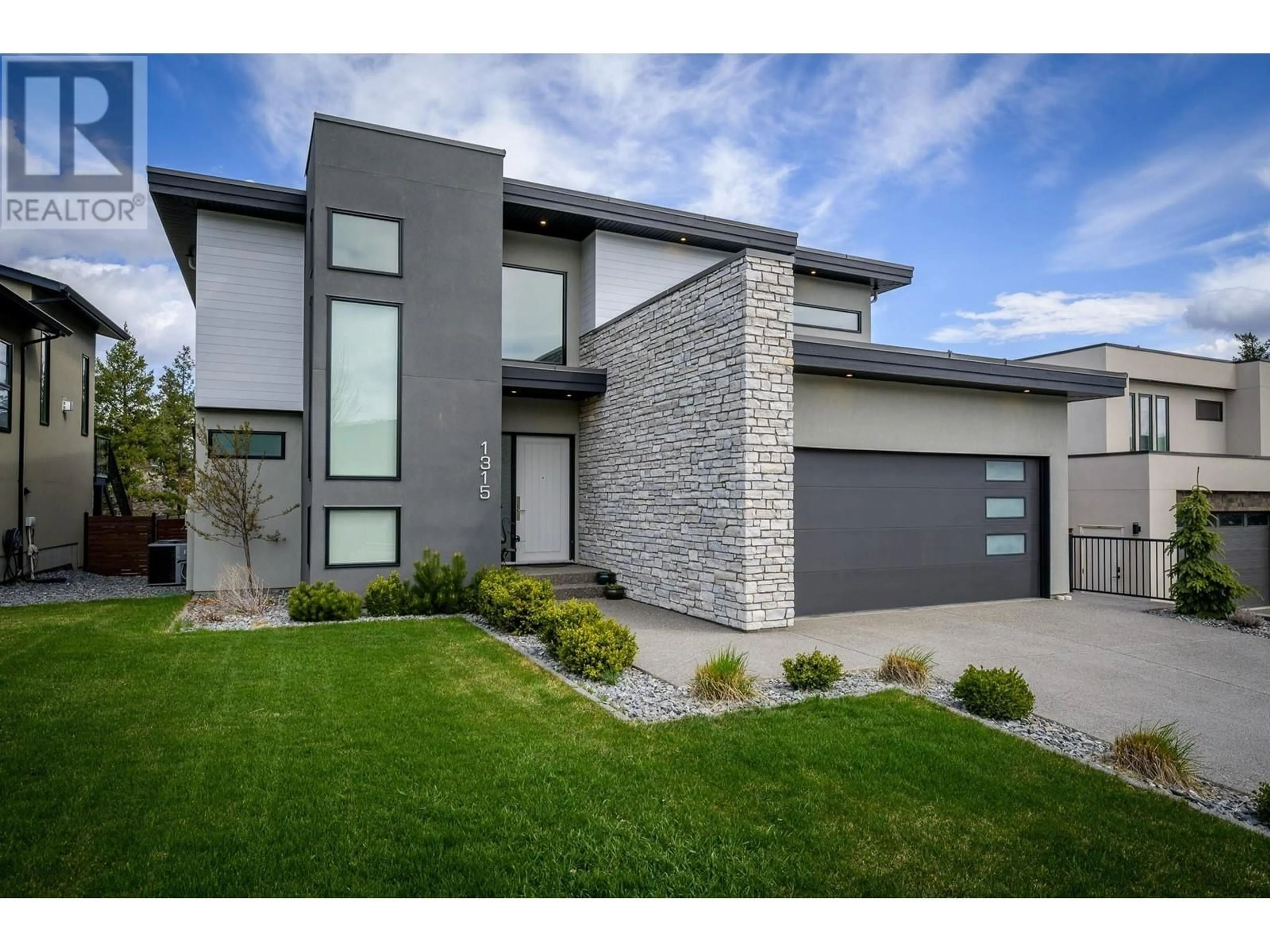 Home with brick exterior material, street for 1315 PRAIRIE ROSE DRIVE, Kamloops British Columbia V2E0C5