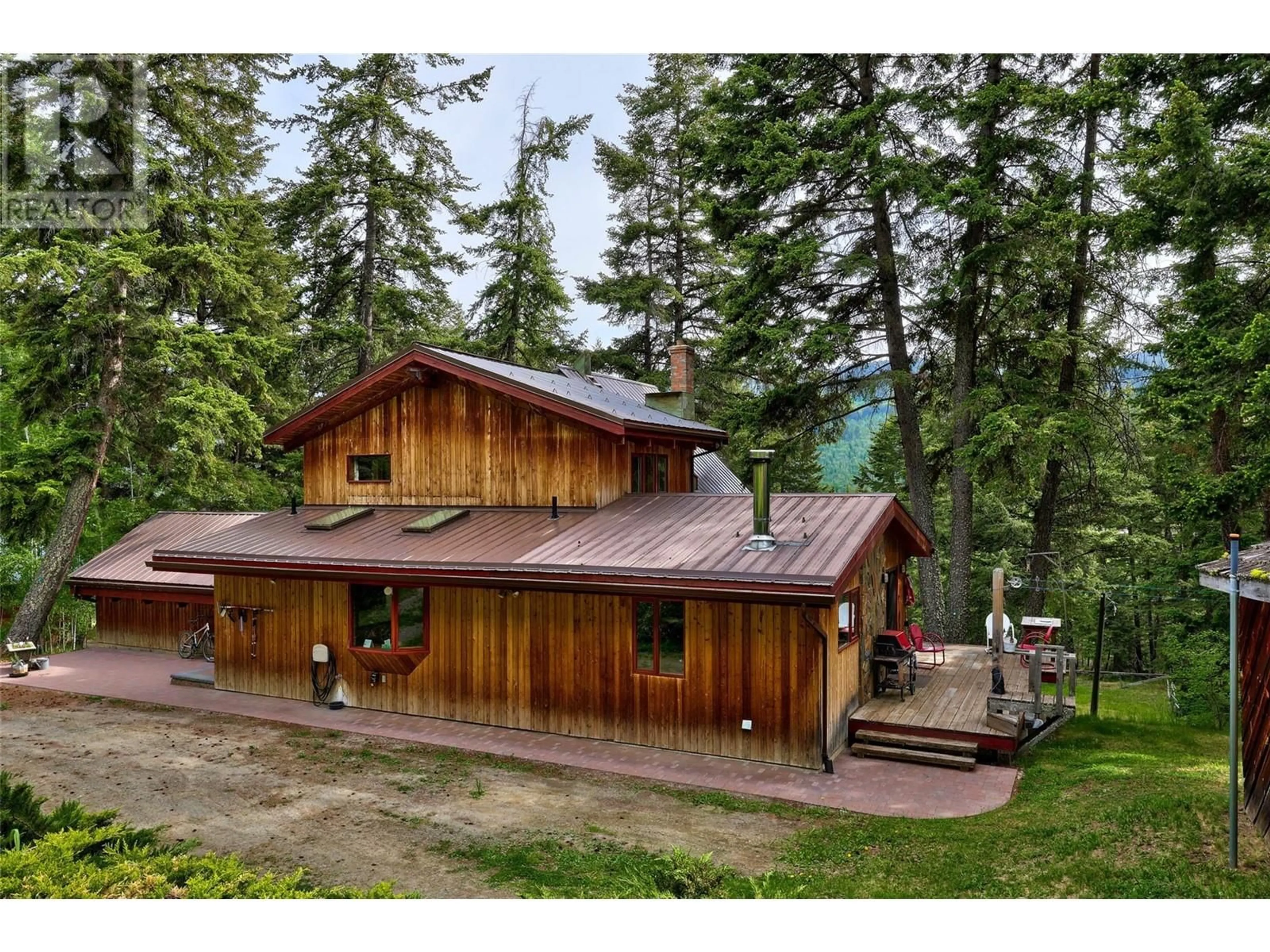 A pic from outside/outdoor area/front of a property/back of a property/a pic from drone, mountain view for 2383 HEFFLEY LOUIS CREEK ROAD, Kamloops British Columbia V0E1Z1