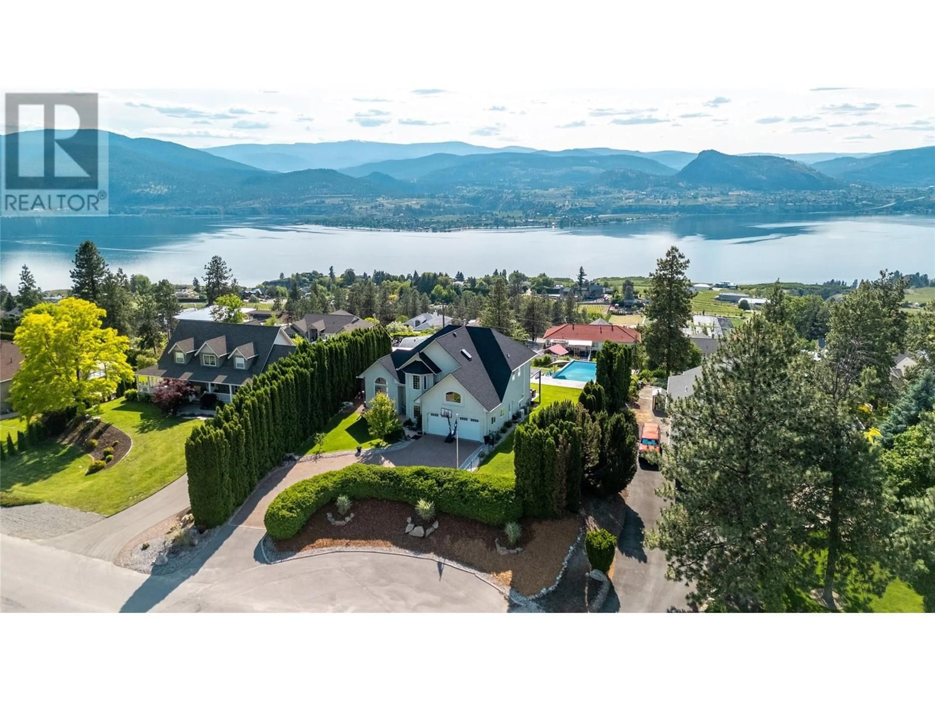 A pic from outside/outdoor area/front of a property/back of a property/a pic from drone, water/lake/river/ocean view for 2785 WINIFRED ROAD, Naramata British Columbia V0H1N1