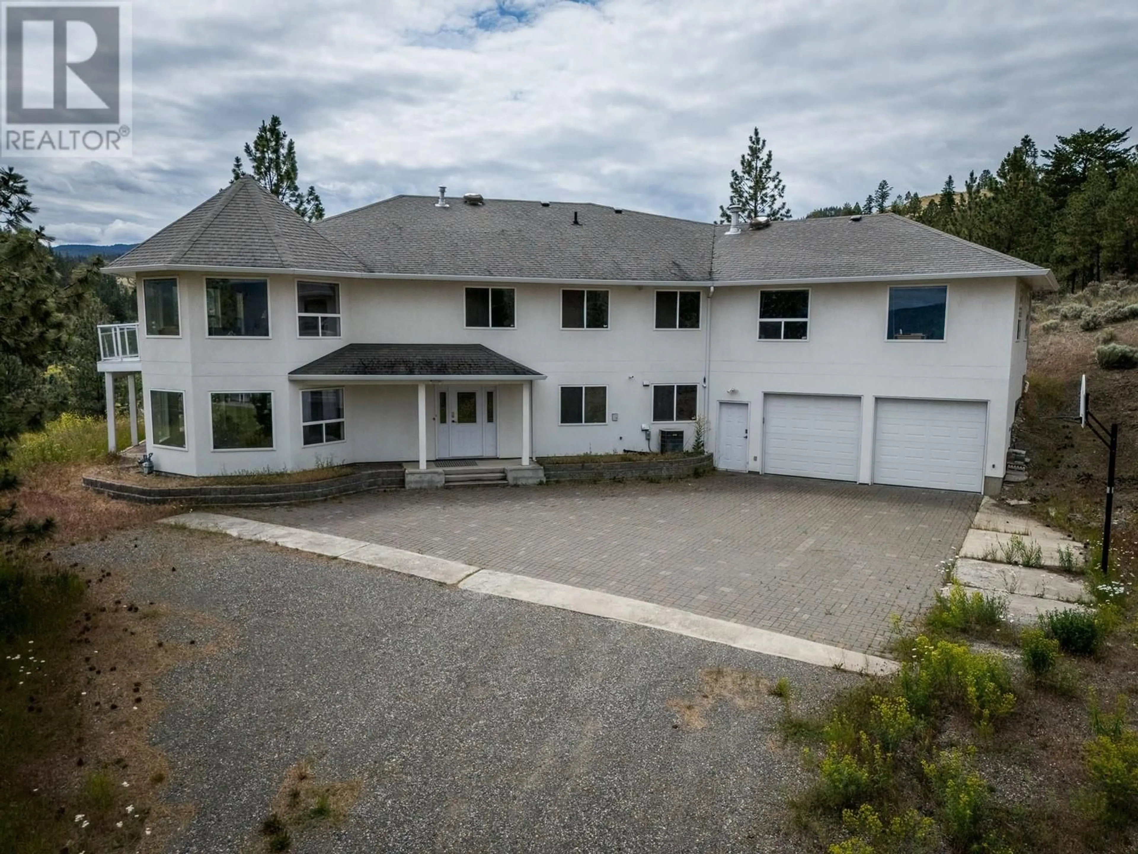 A pic from outside/outdoor area/front of a property/back of a property/a pic from drone, unknown for 7035 BLACKWELL ROAD, Kamloops British Columbia V2C6V8