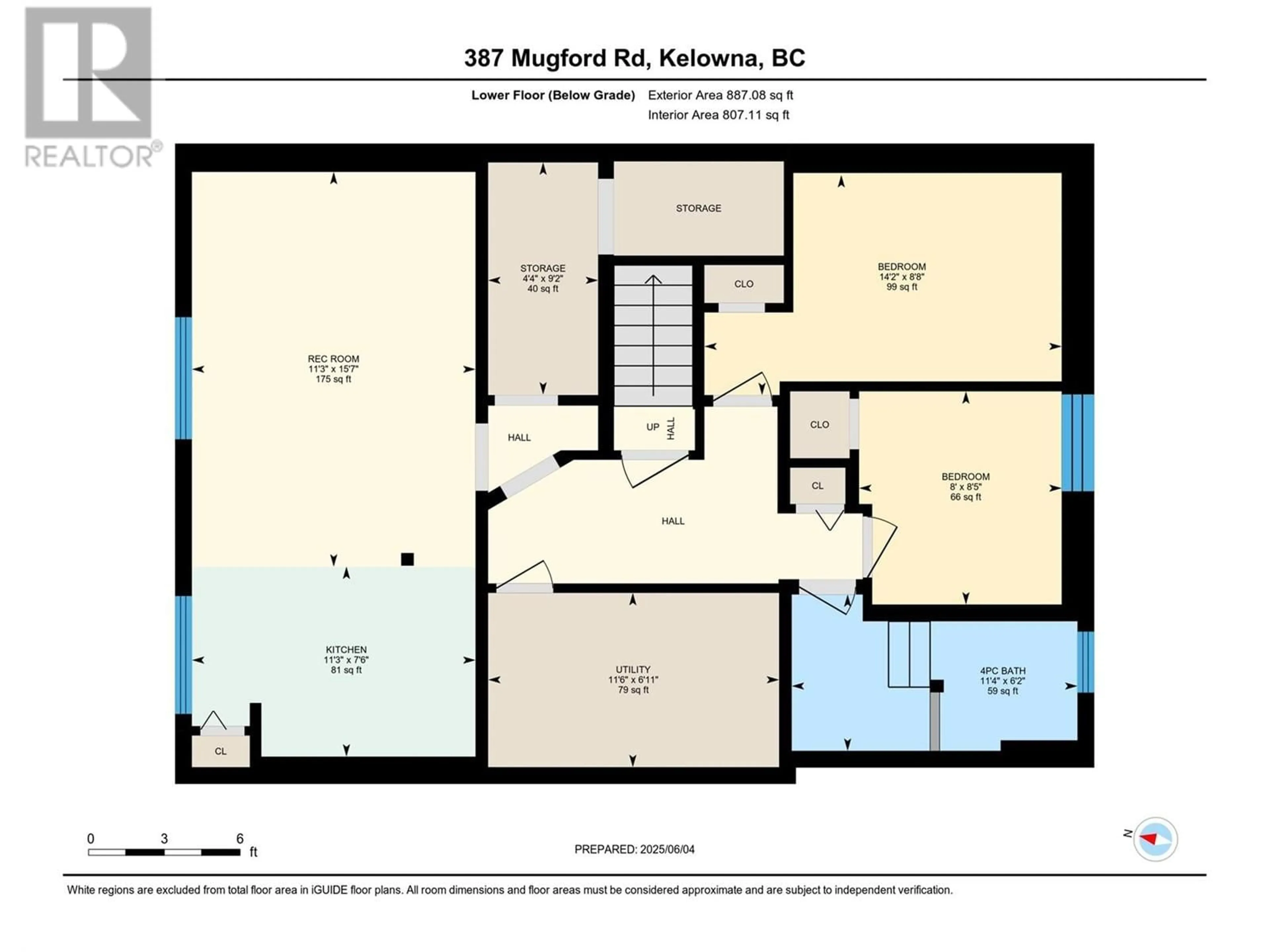 Floor plan for 387 MUGFORD ROAD, Kelowna British Columbia V1X2E5