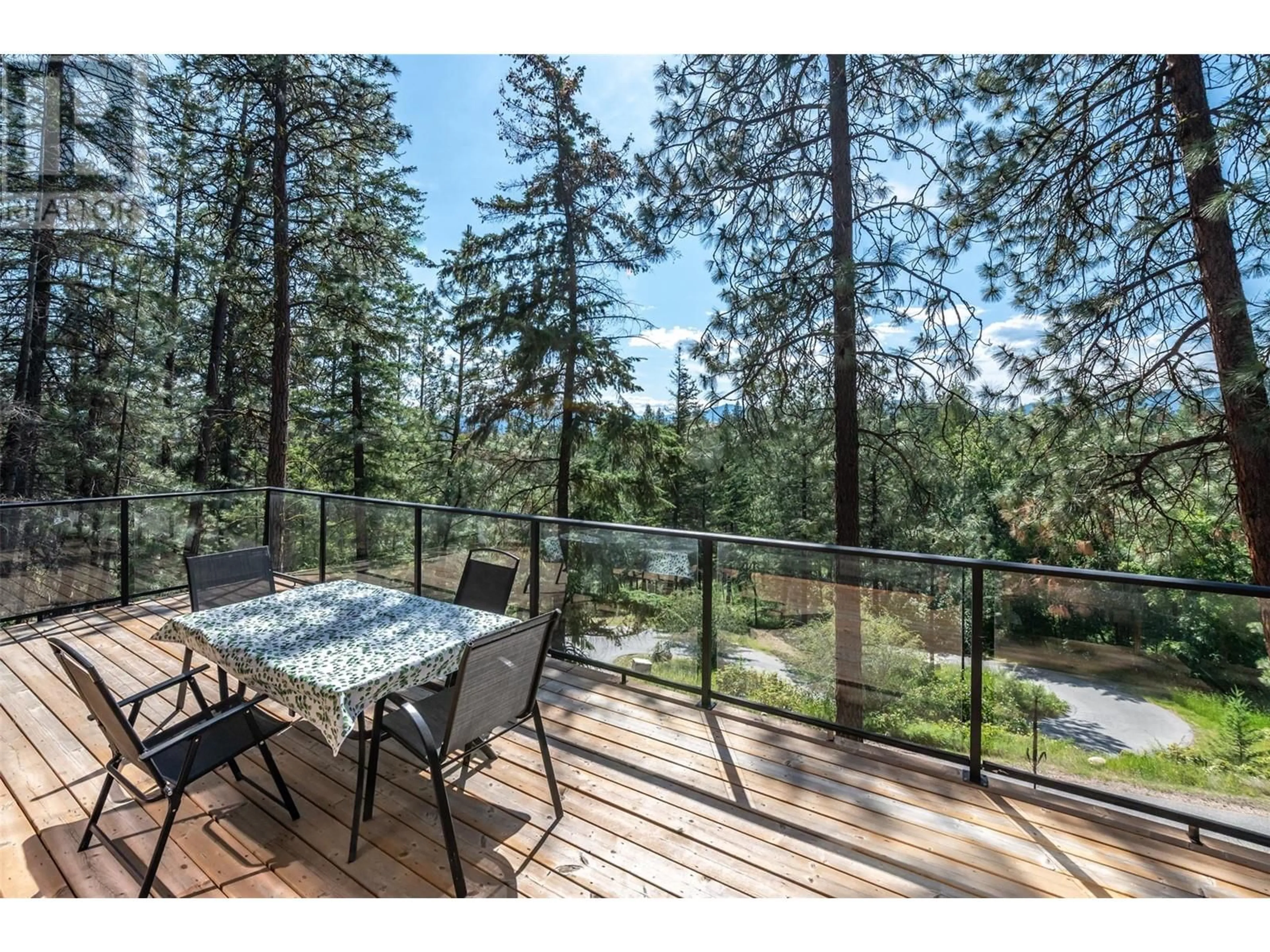 Patio, forest/trees view for 456 MATHESON ROAD, Okanagan Falls British Columbia V0H1R5
