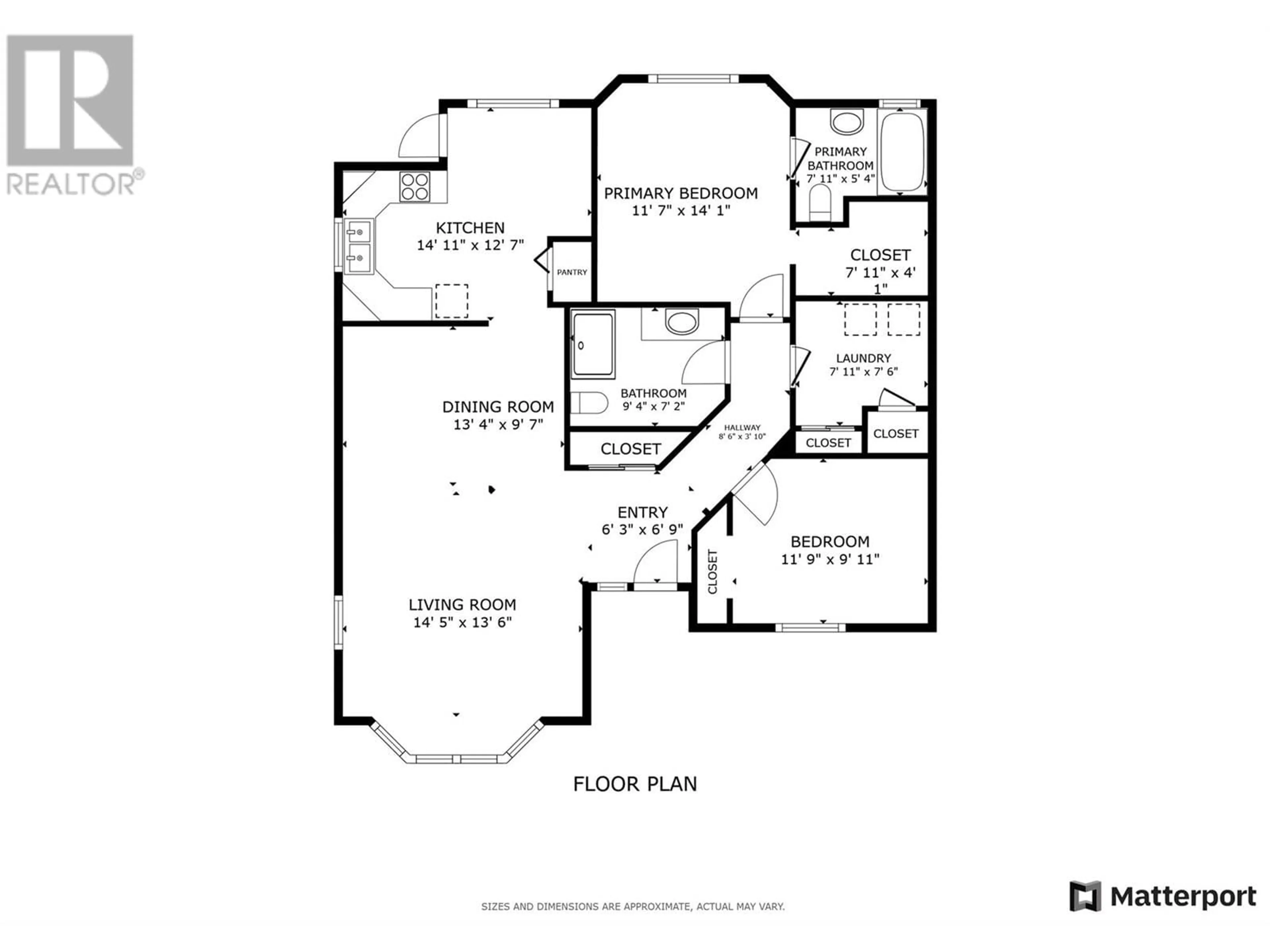 Floor plan for 2 - 17333 SNOW AVENUE, Summerland British Columbia V0H1Z6
