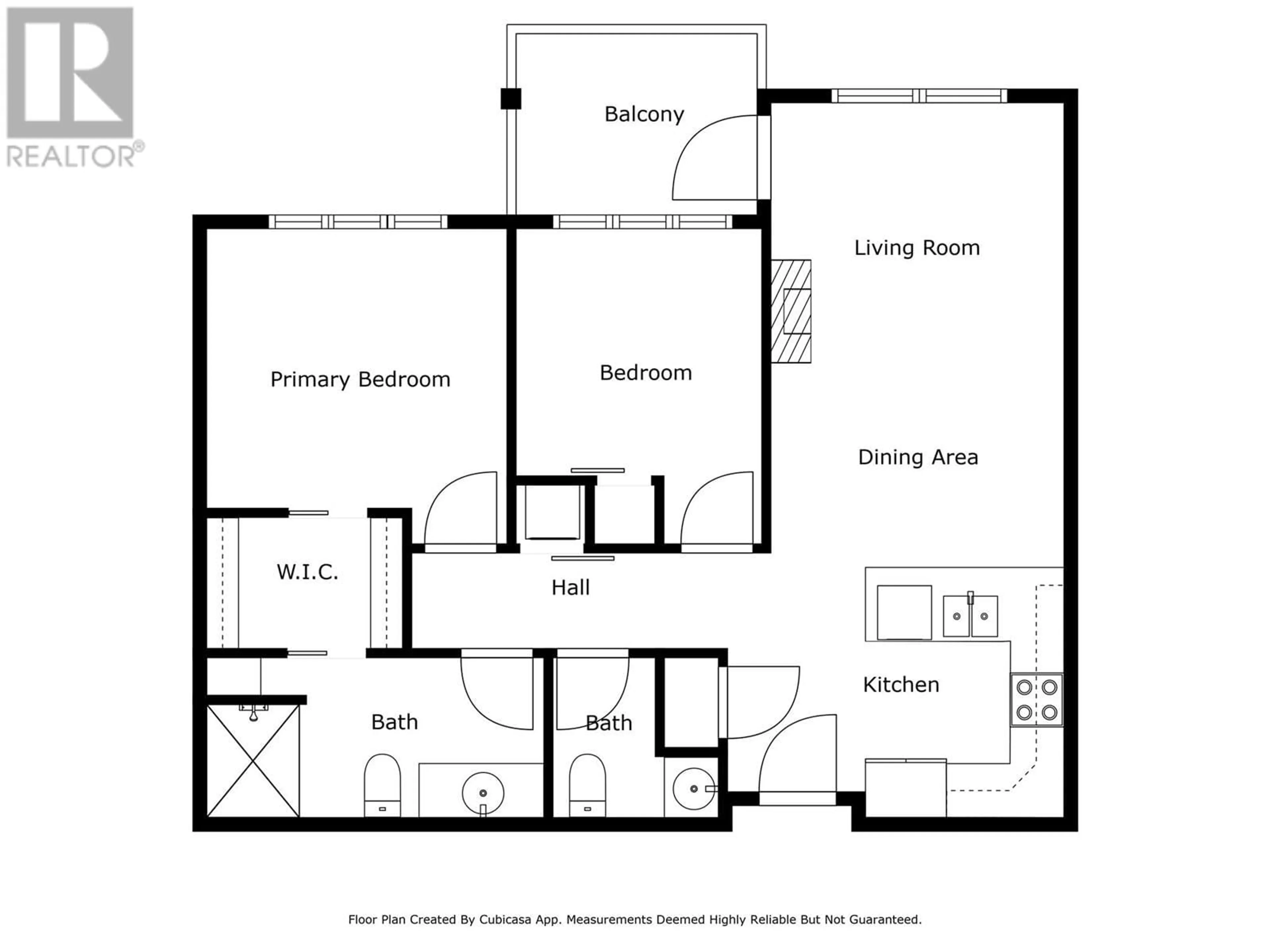 Floor plan for 113 - 755 MAYFAIR STREET, Kamloops British Columbia V2B5L7