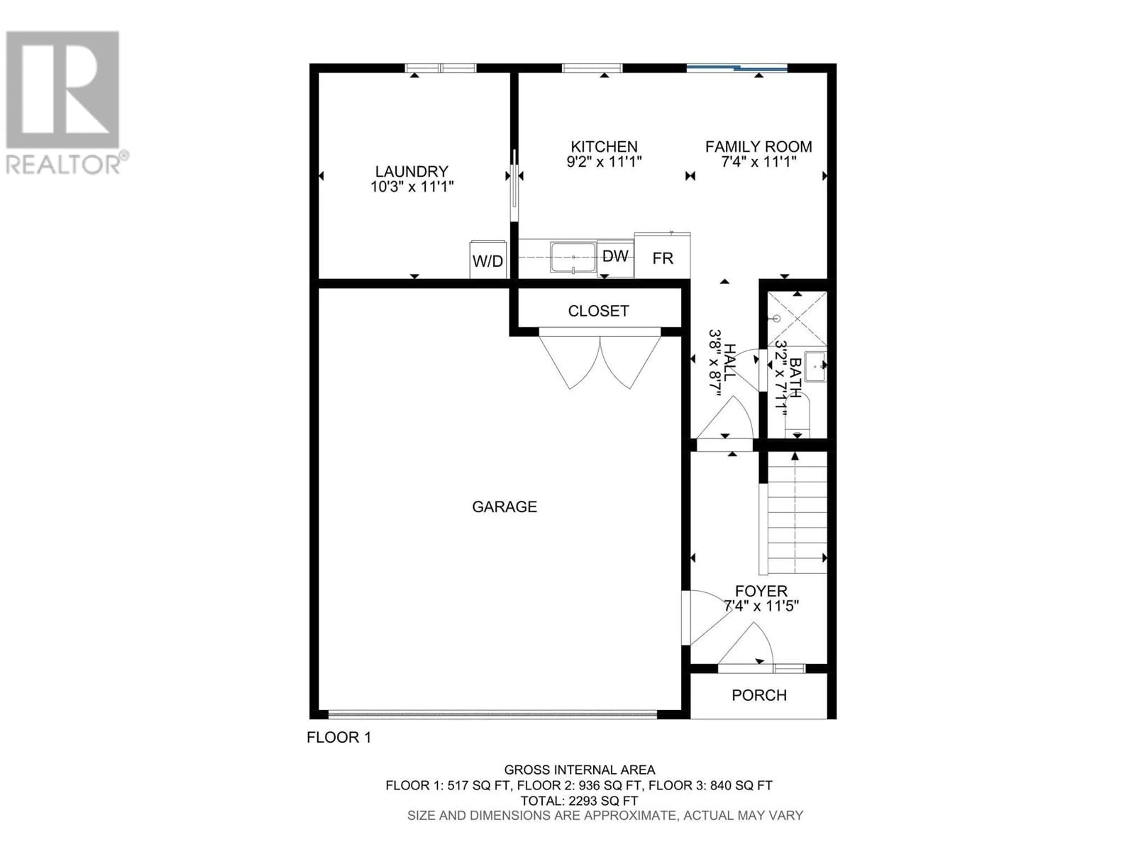 Floor plan for 2 - 140 MILLS ROAD, Kelowna British Columbia V1V1V1