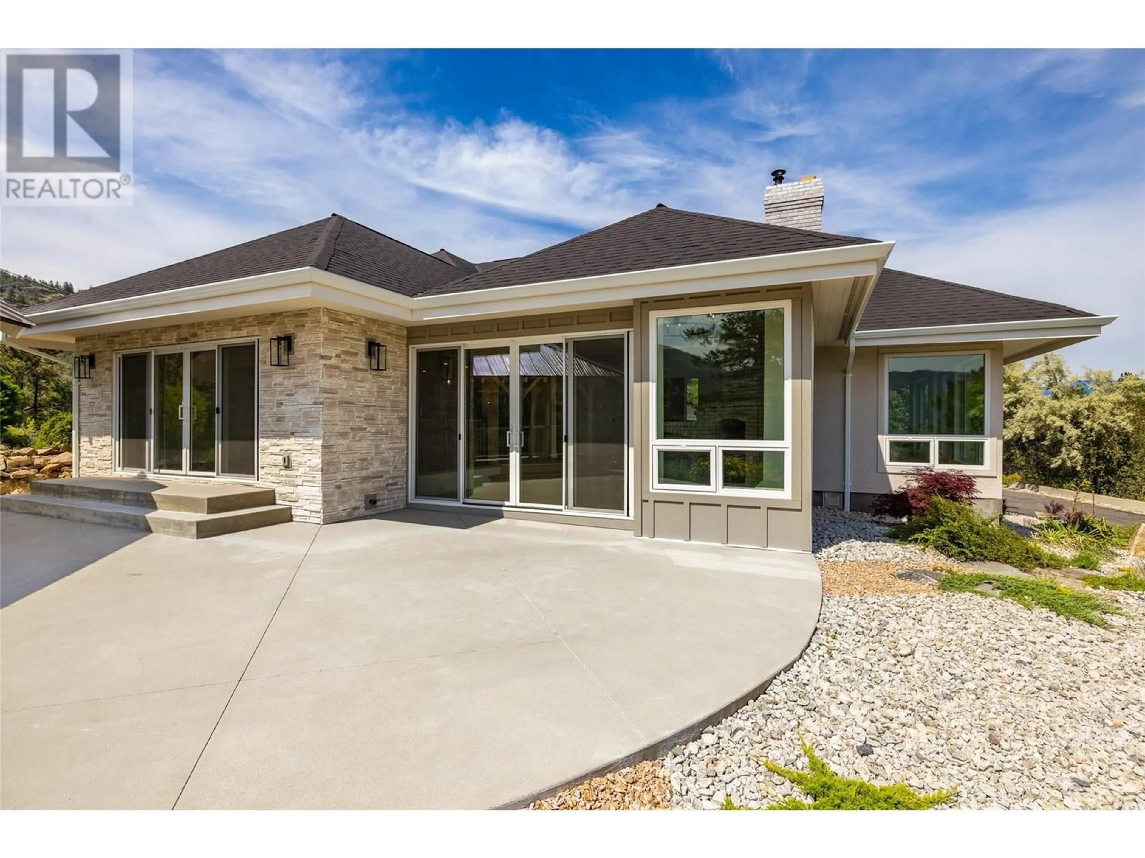 Home with brick exterior material, street for 2632 FORSYTH DRIVE, Penticton British Columbia V2A8Y9