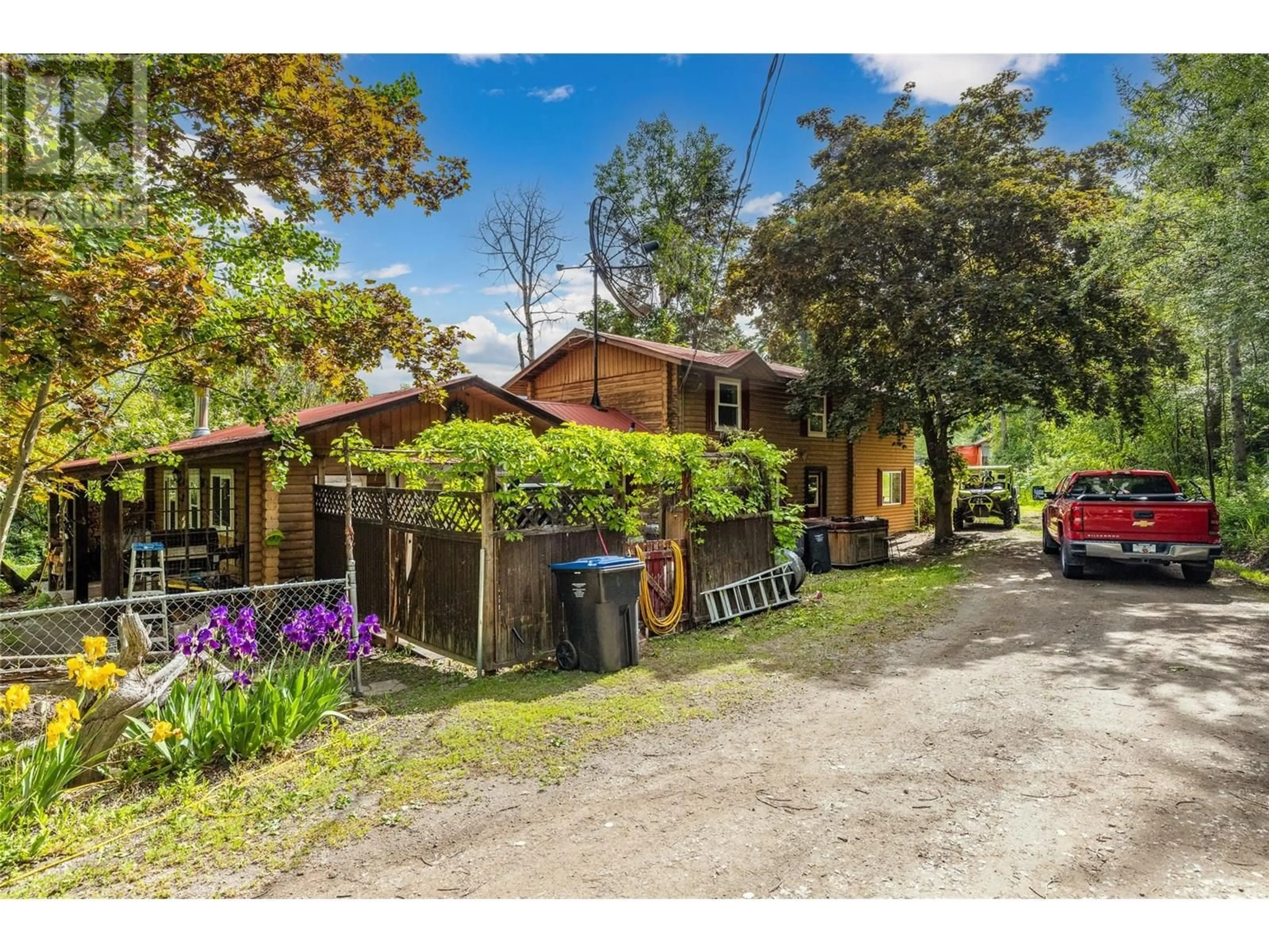 A pic from outside/outdoor area/front of a property/back of a property/a pic from drone, street for 3425 MCKELLAR ROAD, West Kelowna British Columbia V4T1W1