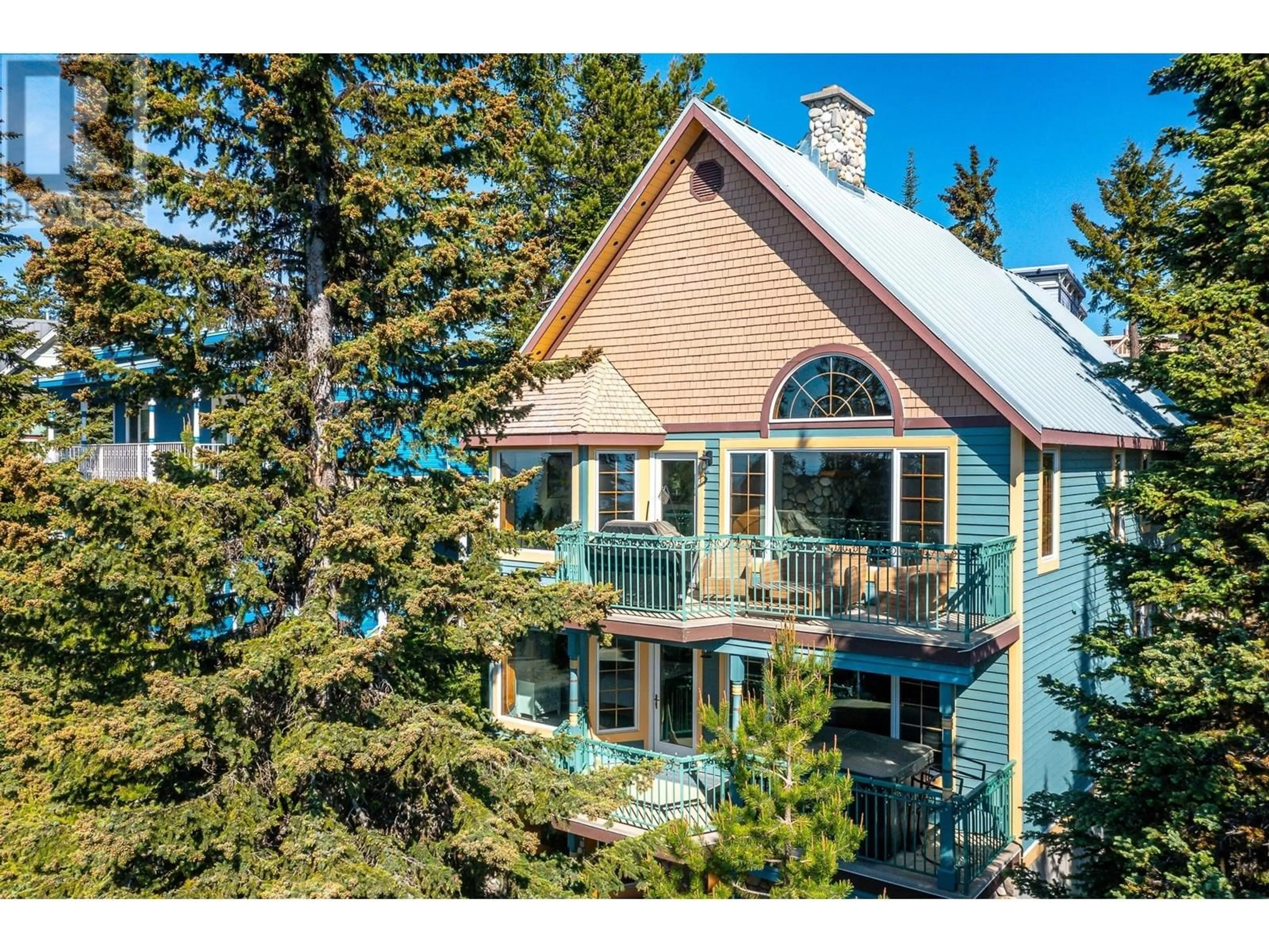 A pic from outside/outdoor area/front of a property/back of a property/a pic from drone, unknown for 705 MONASHEE ROAD, Silver Star British Columbia V1B3M1