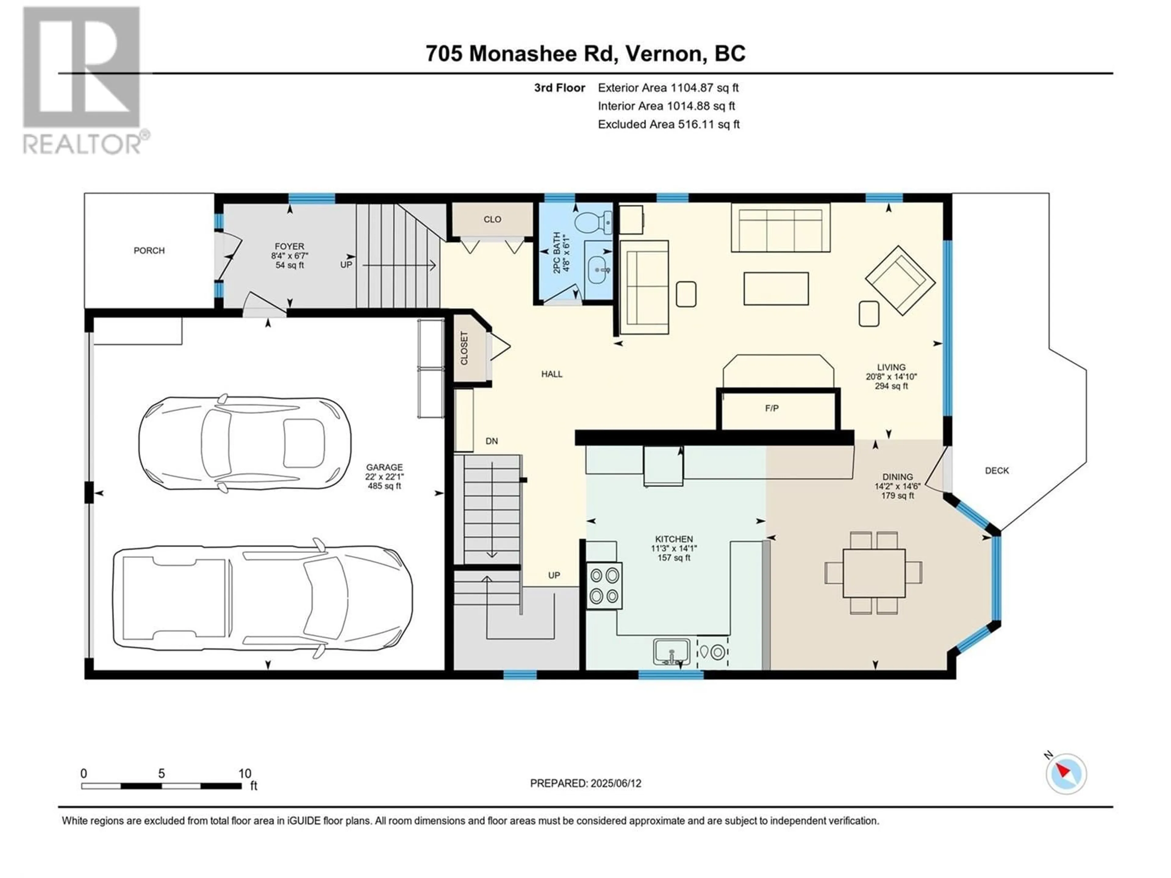 Floor plan for 705 MONASHEE ROAD, Silver Star British Columbia V1B3M1