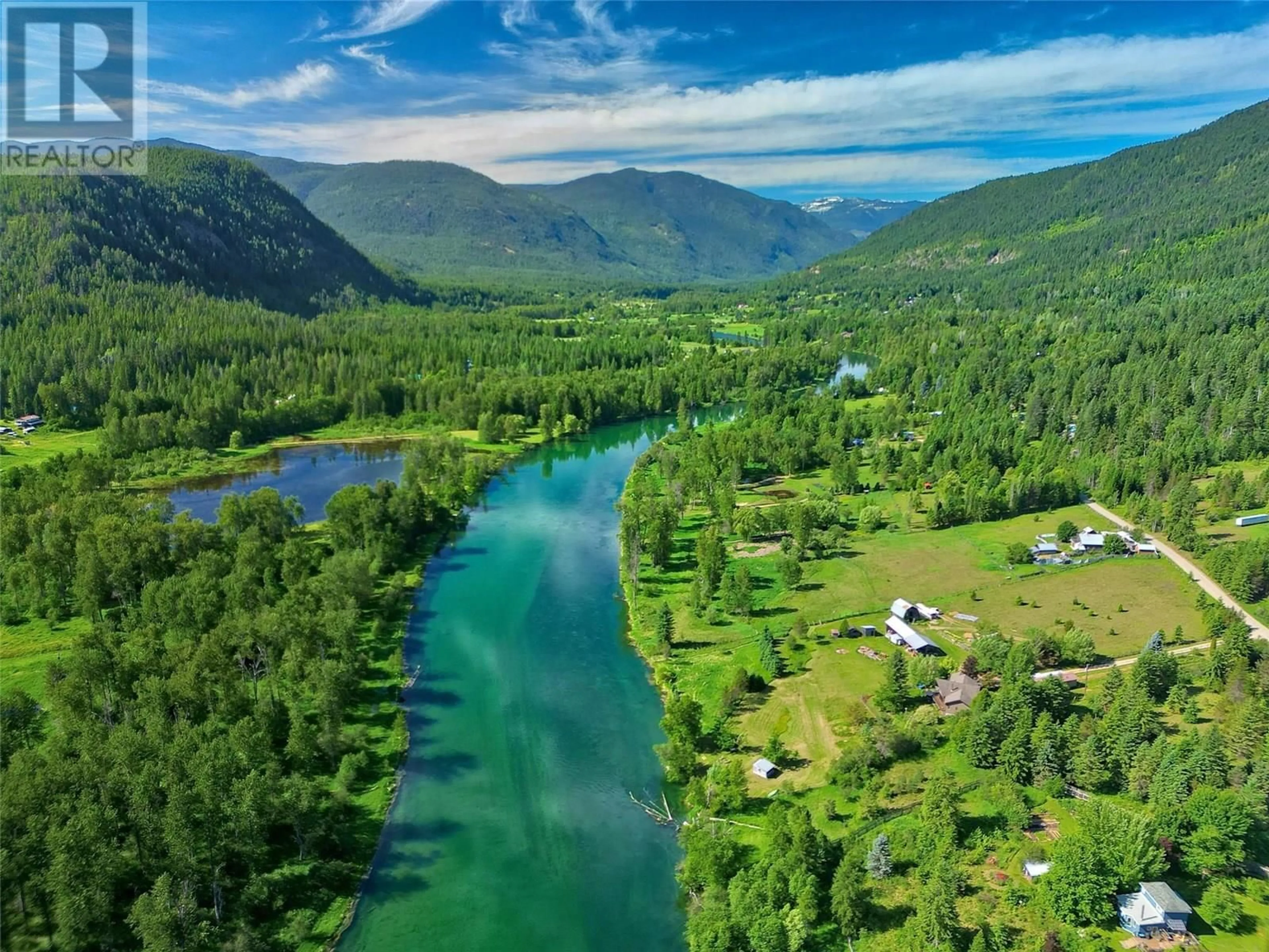 A pic from outside/outdoor area/front of a property/back of a property/a pic from drone, water/lake/river/ocean view for 6702 APPLEDALE LOWER ROAD, Winlaw British Columbia V0G2J0
