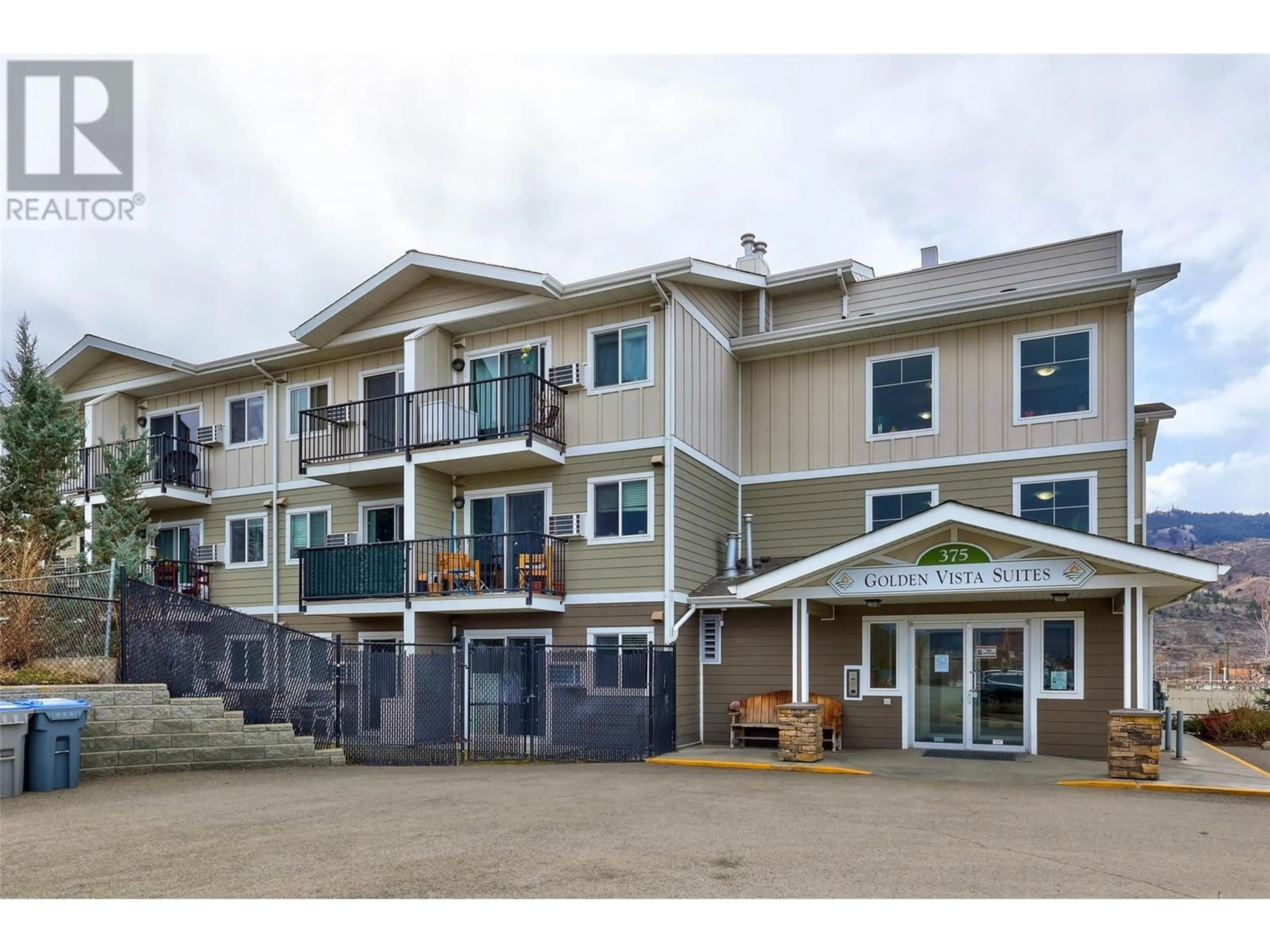 Patio, building for 107 - 375 CHERRY AVENUE, Kamloops British Columbia V2B0E1